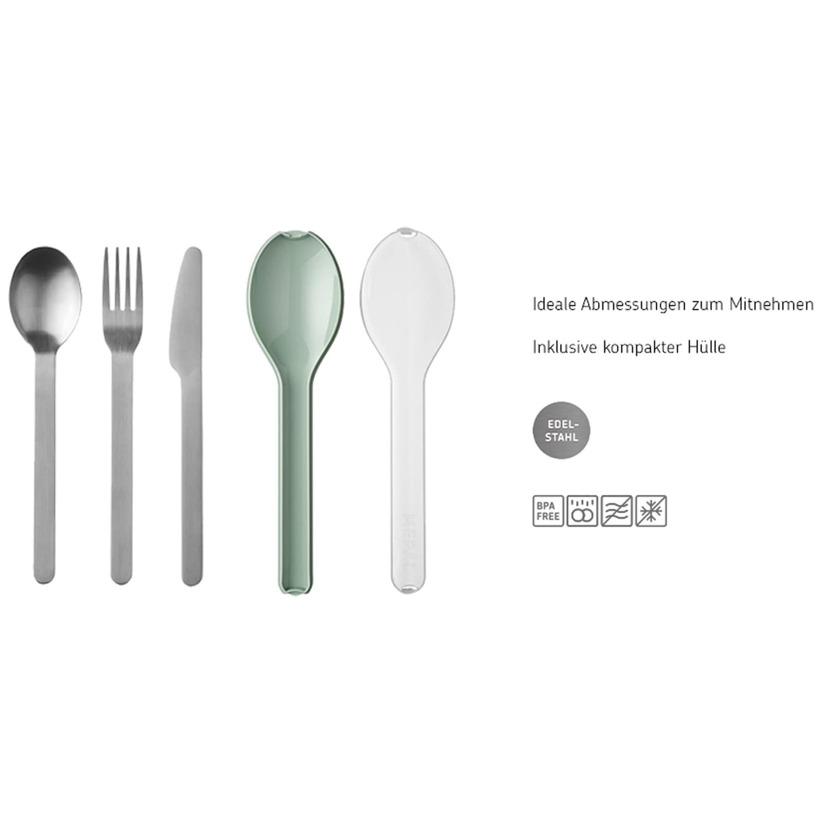Mepal Besteck-Set »Besteck-Set Ellipse«
