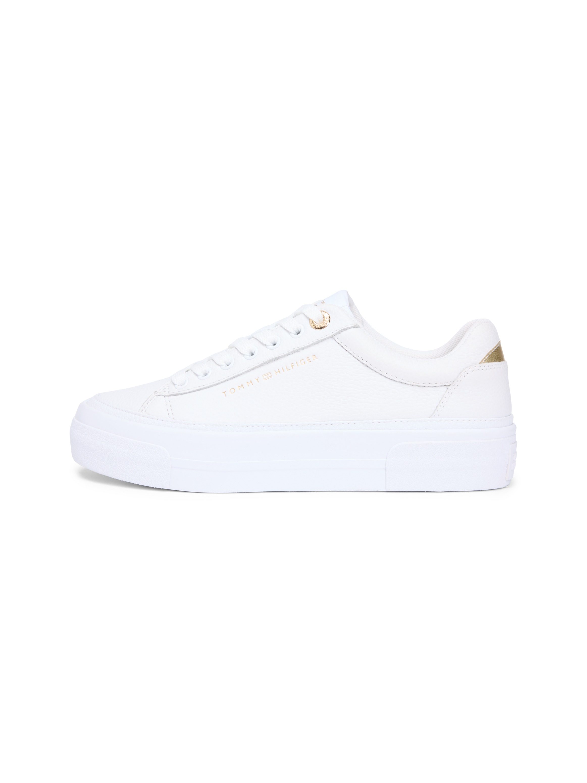 Tommy Hilfiger Plateausneaker "TH FOXING PLATFORM LEATHER" günstig online kaufen