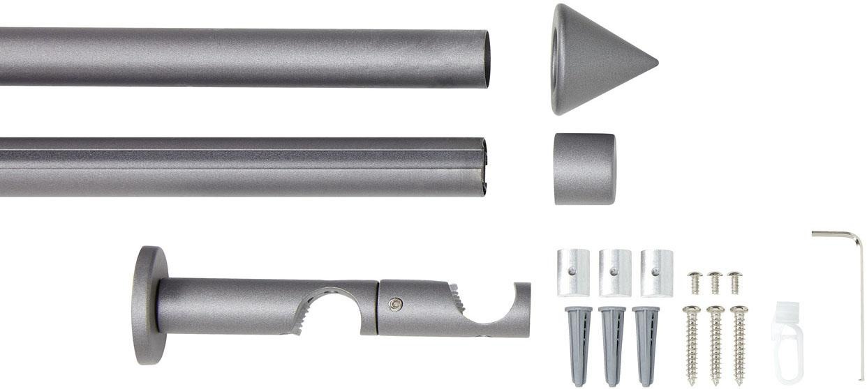 Good Life Kombi-Vorhangstange "Punta" Ø 20 mm 2 läufig-läufig Fixmaß günstig online kaufen