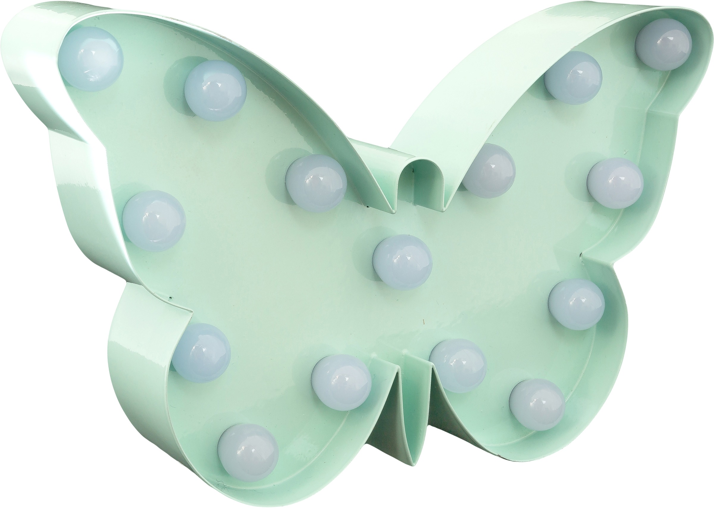 MARQUEE LIGHTS LED Dekolicht »Butterfly«, 15 flammig, Leuchtmittel LED-Modul | LED fest integriert, Wandlampe, Tischlampe Schmetterling, Tier 15 Leuchtmittel - 23x 15 cm