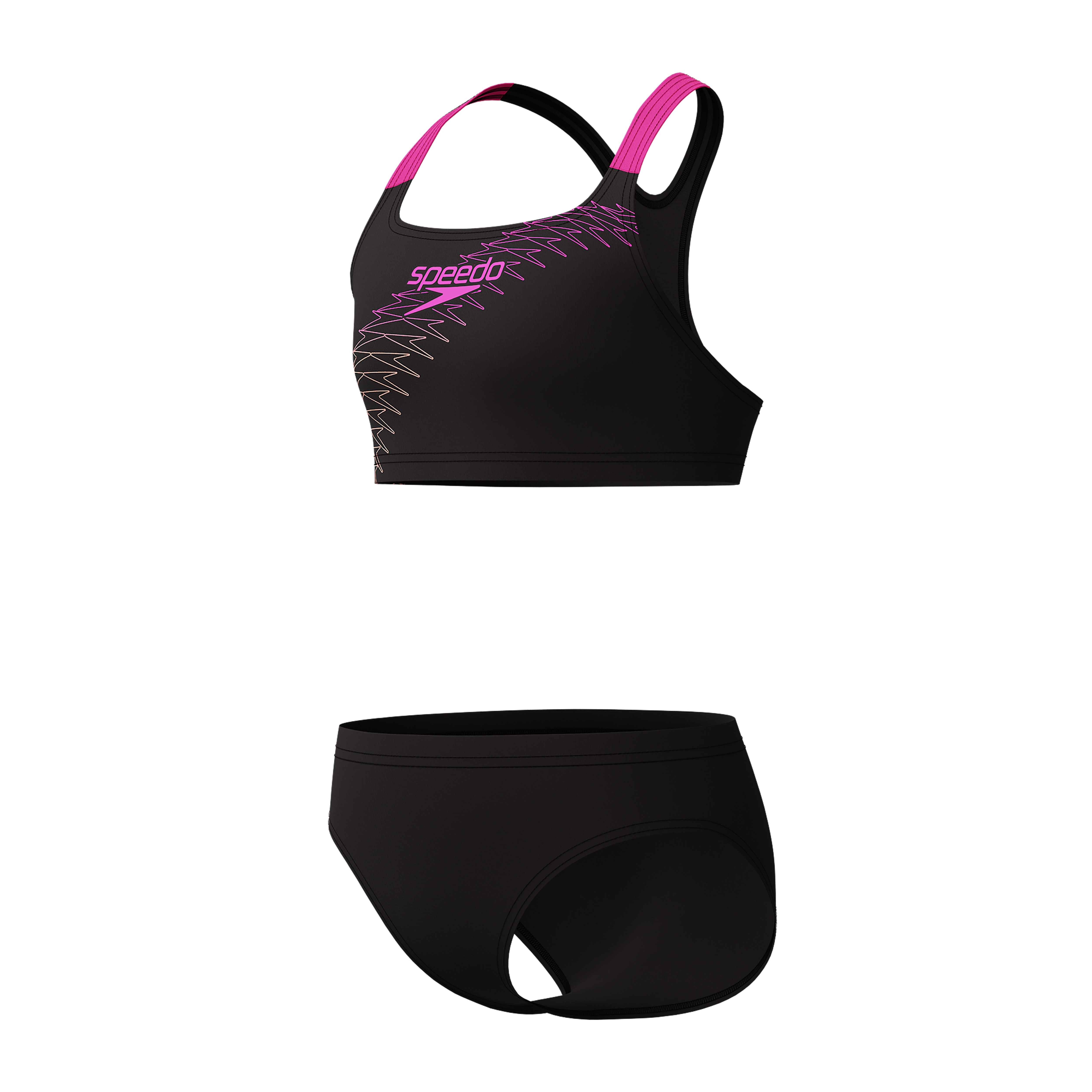 Bustier-Bikini "für Mädchen" Set, 2 Stk. schnell trocknend