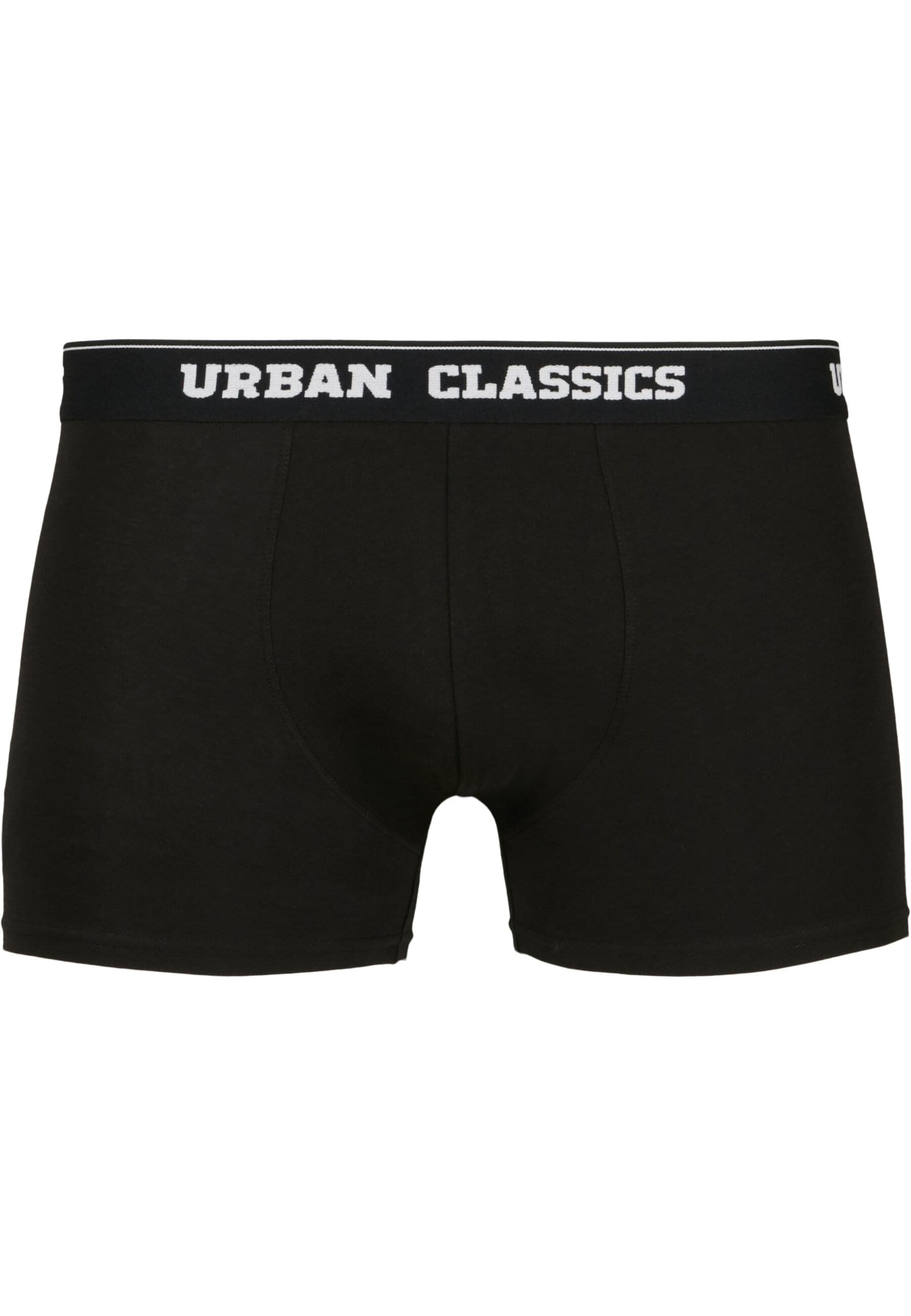 URBAN CLASSICS Boxershorts »Urban Classics Herren Organic Boxer Shorts 5-Pack«, (1 St.)