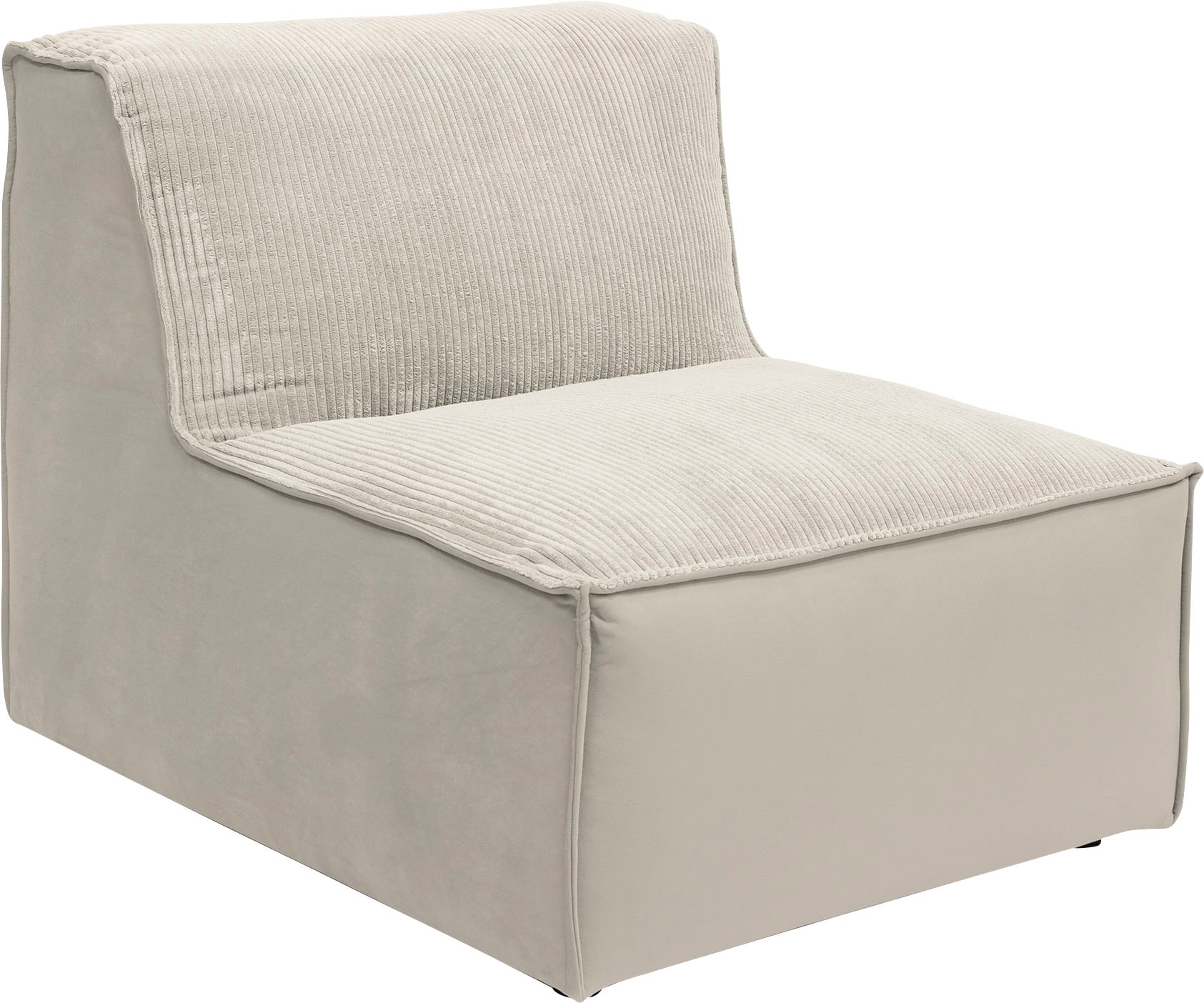RAUM.ID Sofa-Mittelelement »Modulid«, (1 St.), als Modul oder separat verwendbar, in Cord