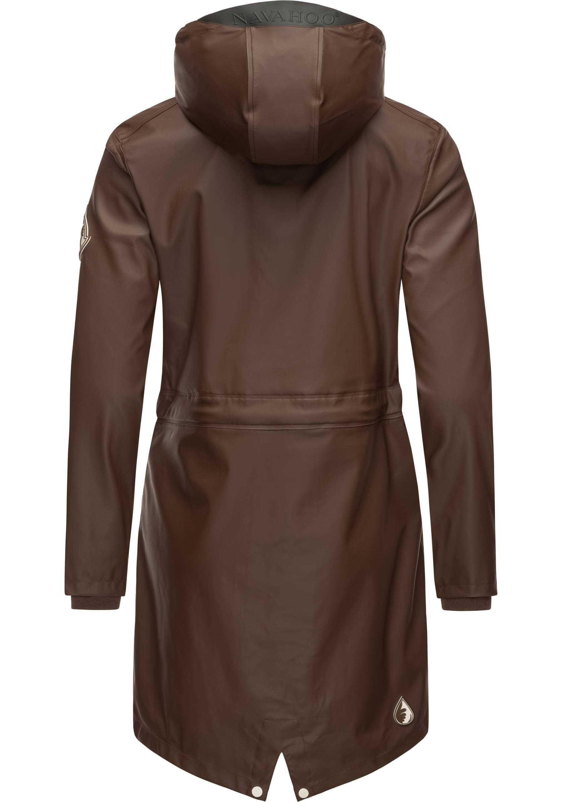 Navahoo Regenjacke »Tropical Stormoo«, mit Kapuze, Wasserdichter Damen Outdoor Regenmantel