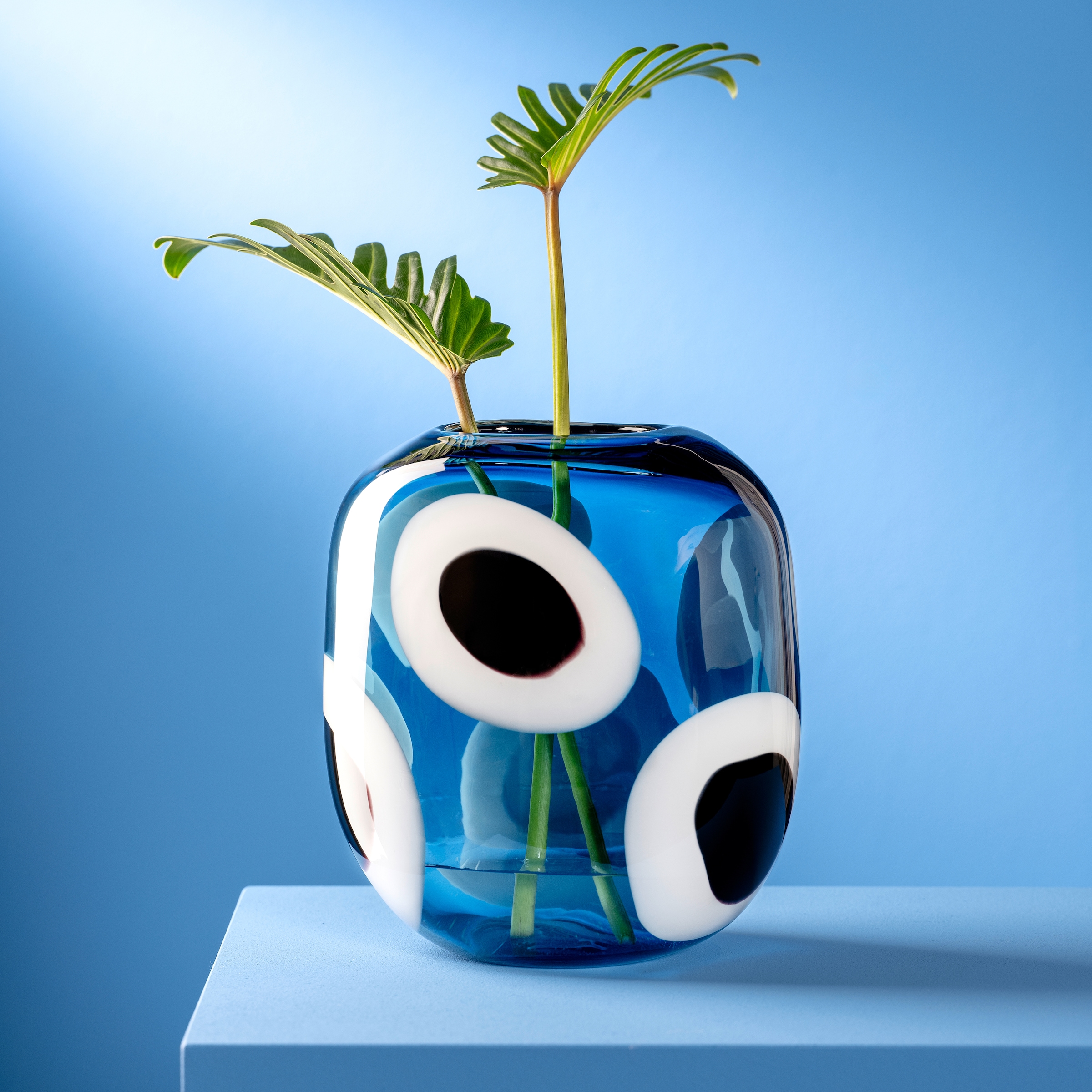 LEONARDO Dekovase »Vase OCCHI BLU«, (1 St.)