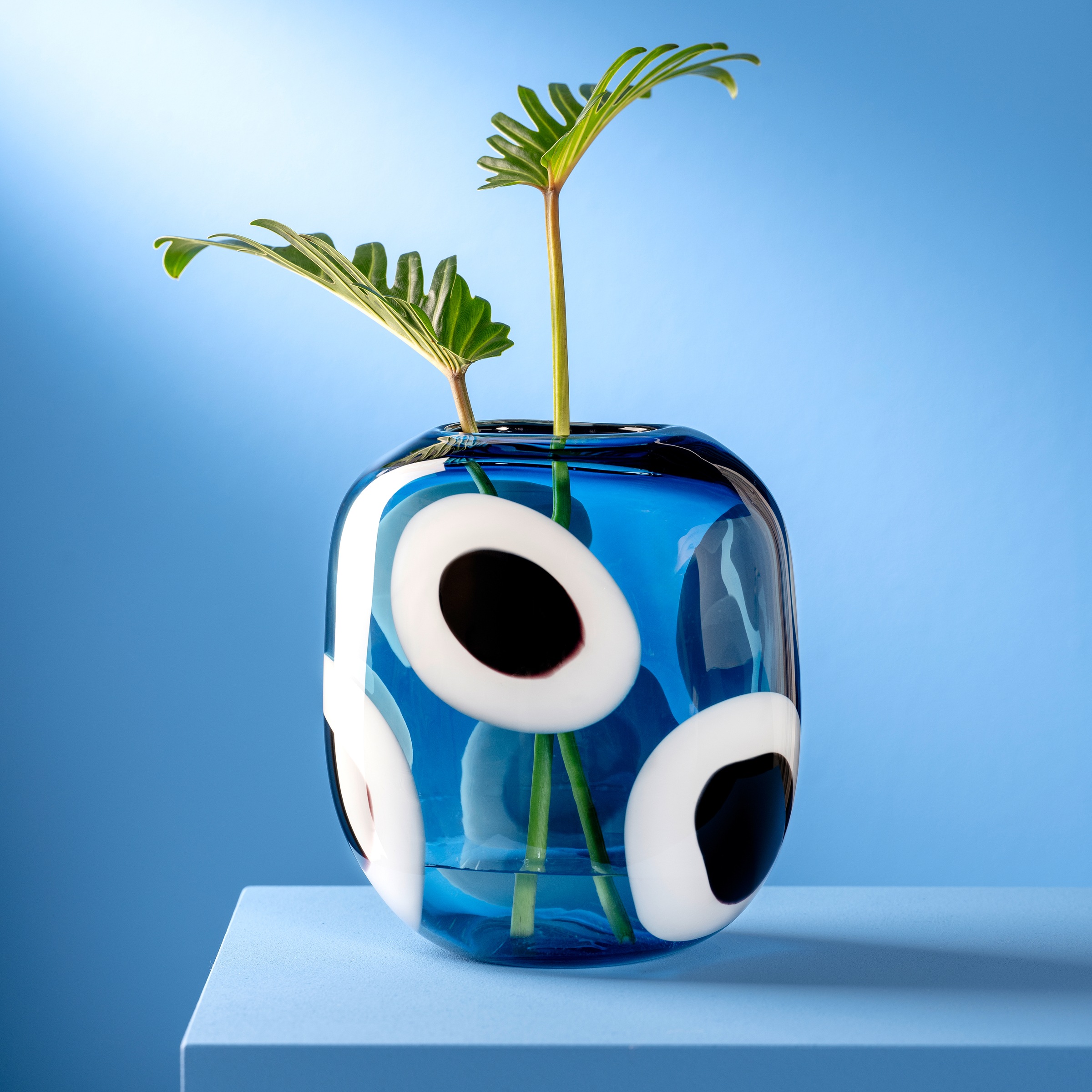 LEONARDO Dekovase "Vase OCCHI BLU", (1 St.) günstig online kaufen