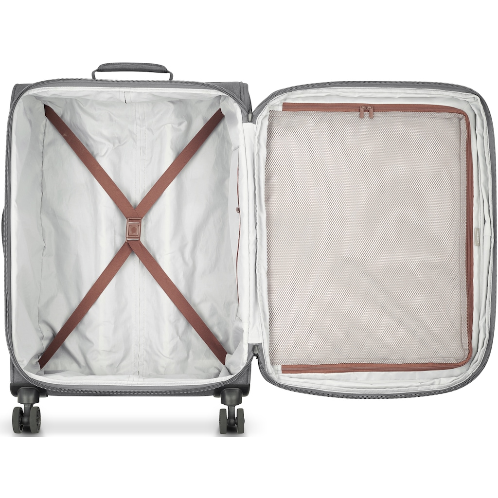 Delsey Weichgepäck-Trolley »Maubert 2.0, 69 cm«, 4 Rollen