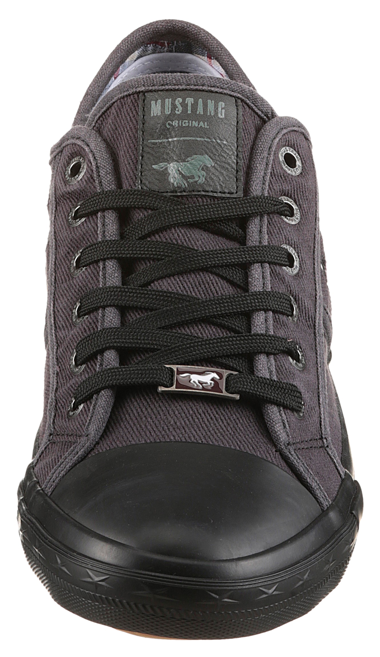 Mustang Shoes Sneaker, mit Mustang Markenlabel, Freizeitschuh, Halbschuh, Schnürschuh
