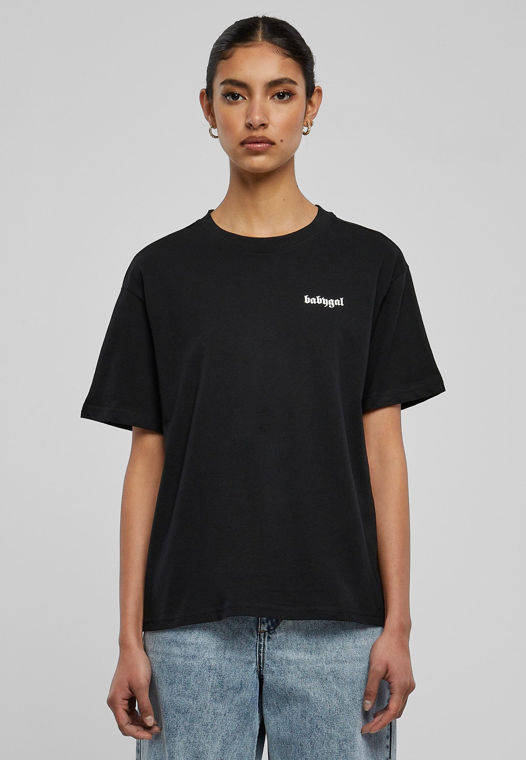 Miss Tee Kurzarmshirt »Miss Tee Damen Babygal Tee«, (1 tlg.)