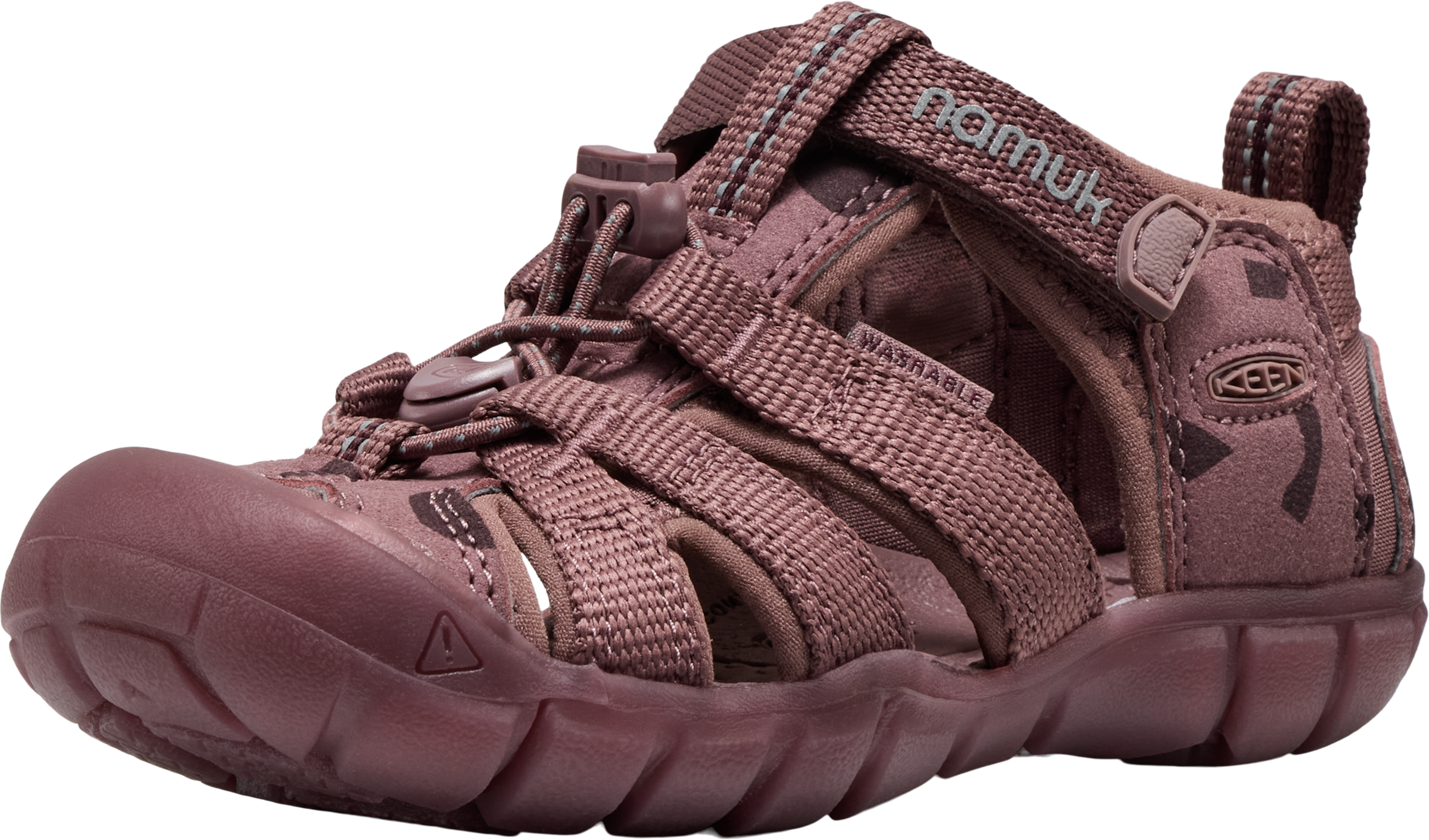 Sandale KEEN "SEACAMP II CNX", Mädchen, Gr. 30, mauve, Synthetik, Schuhe Sandale