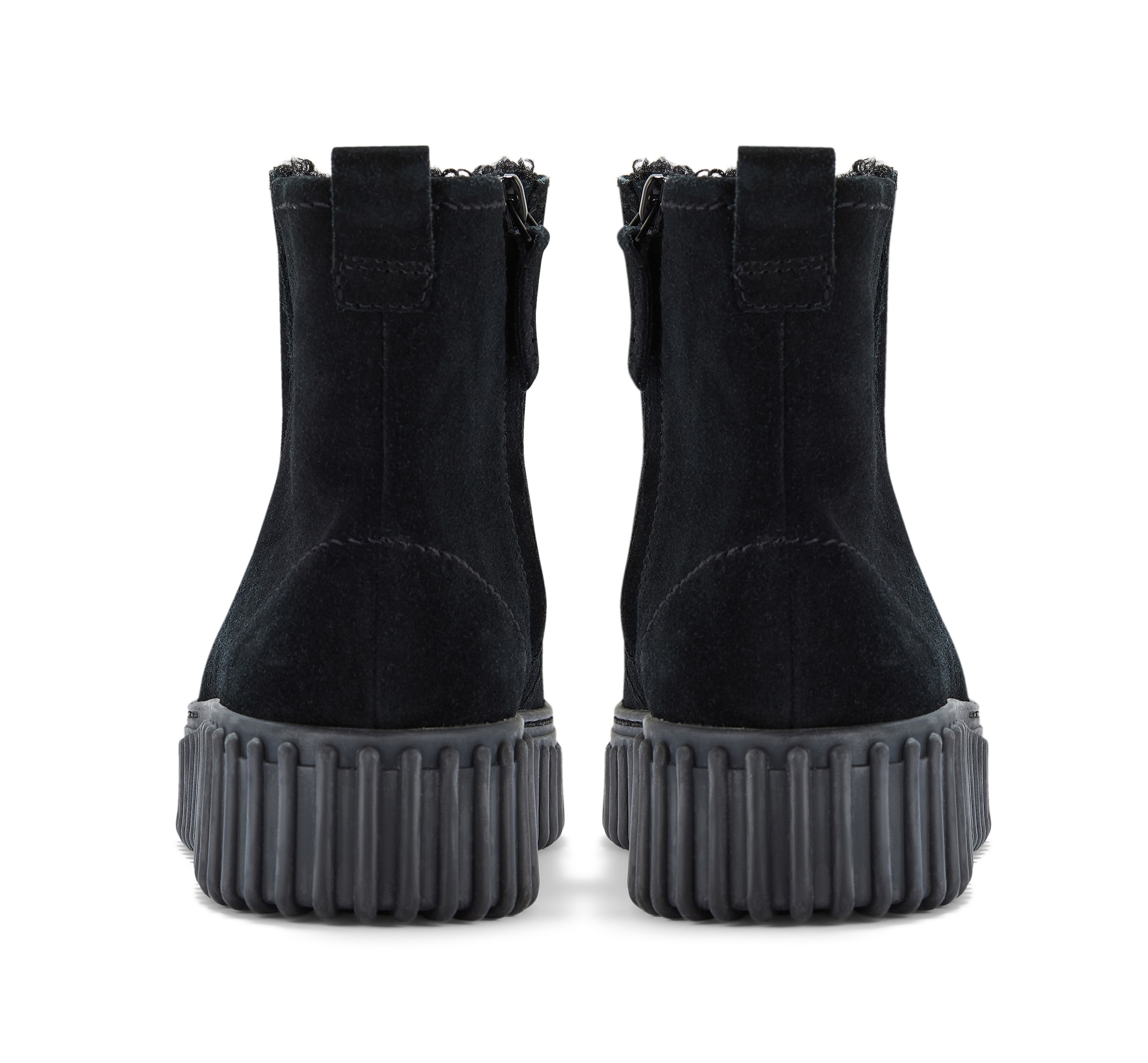 Clarks Winterboots »Torhill Cozy«, Plateauboots mit modischer Ziernaht