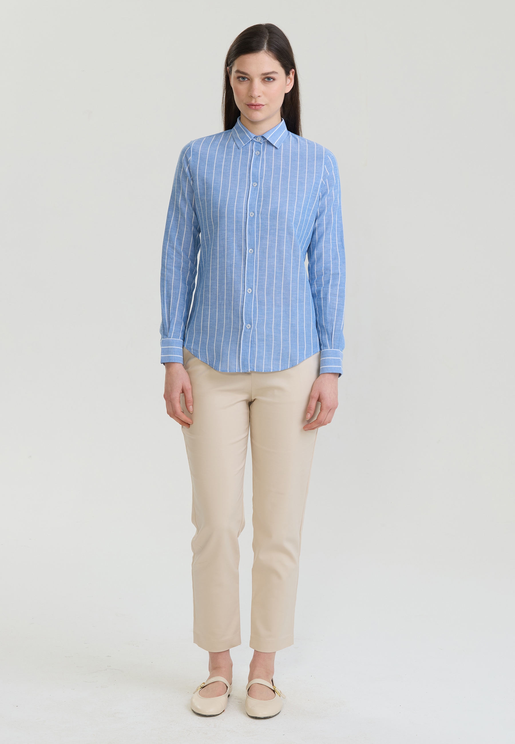 Felix Hardy Hemdbluse »Gestreiftes Langarm Hemd«