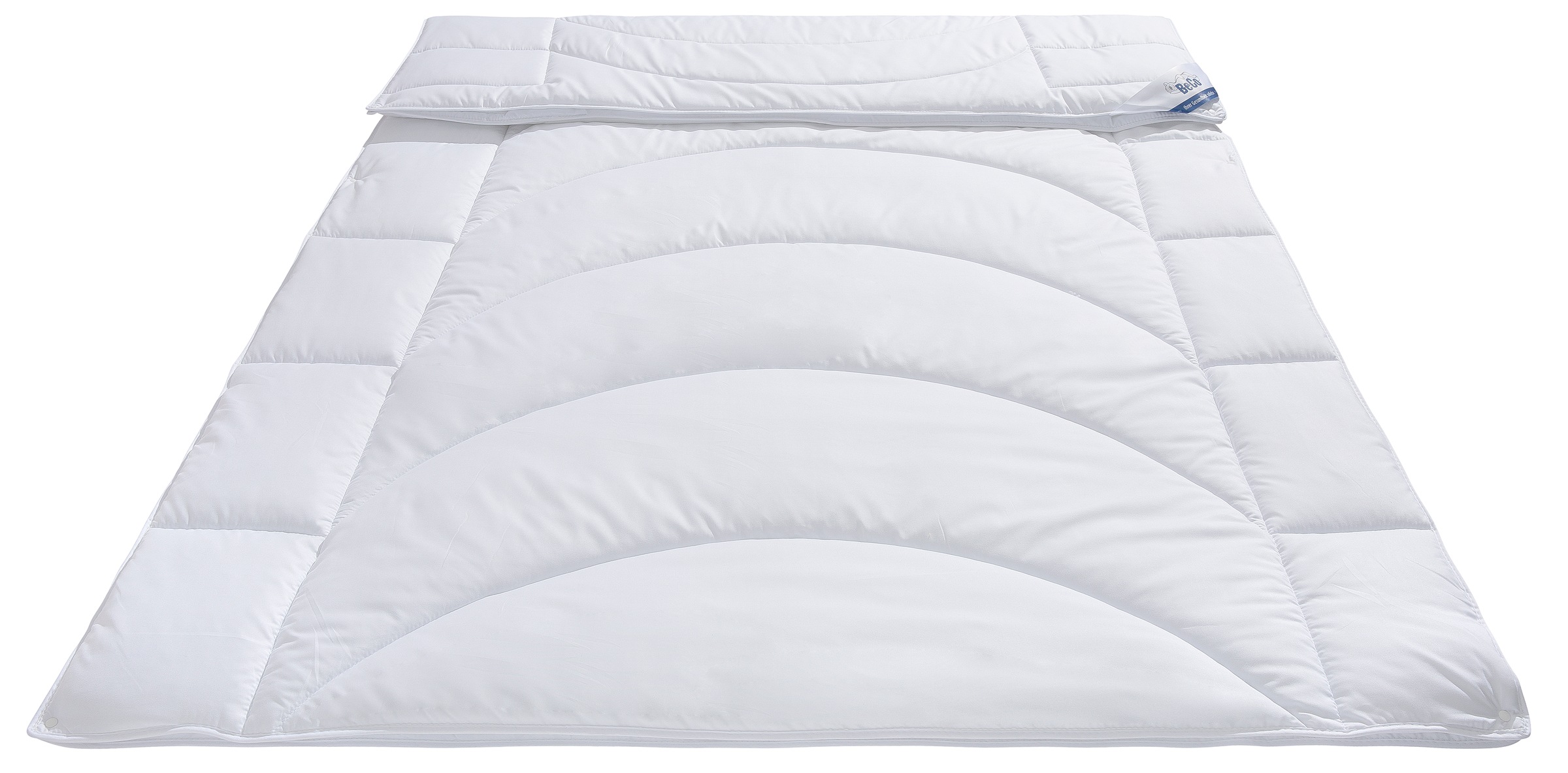 Beco Microfaserbettdecke »Medibett, Bettdecken für Sommer und Winter, zwei Bezugsvarianten«, 4-Jahreszeiten, Füllung 100% Polyester, Bezug 100% Baumwolle, (1 St.), Bettdecke 135x200 cm, allergiker geeignet (Hausstauballergiker)