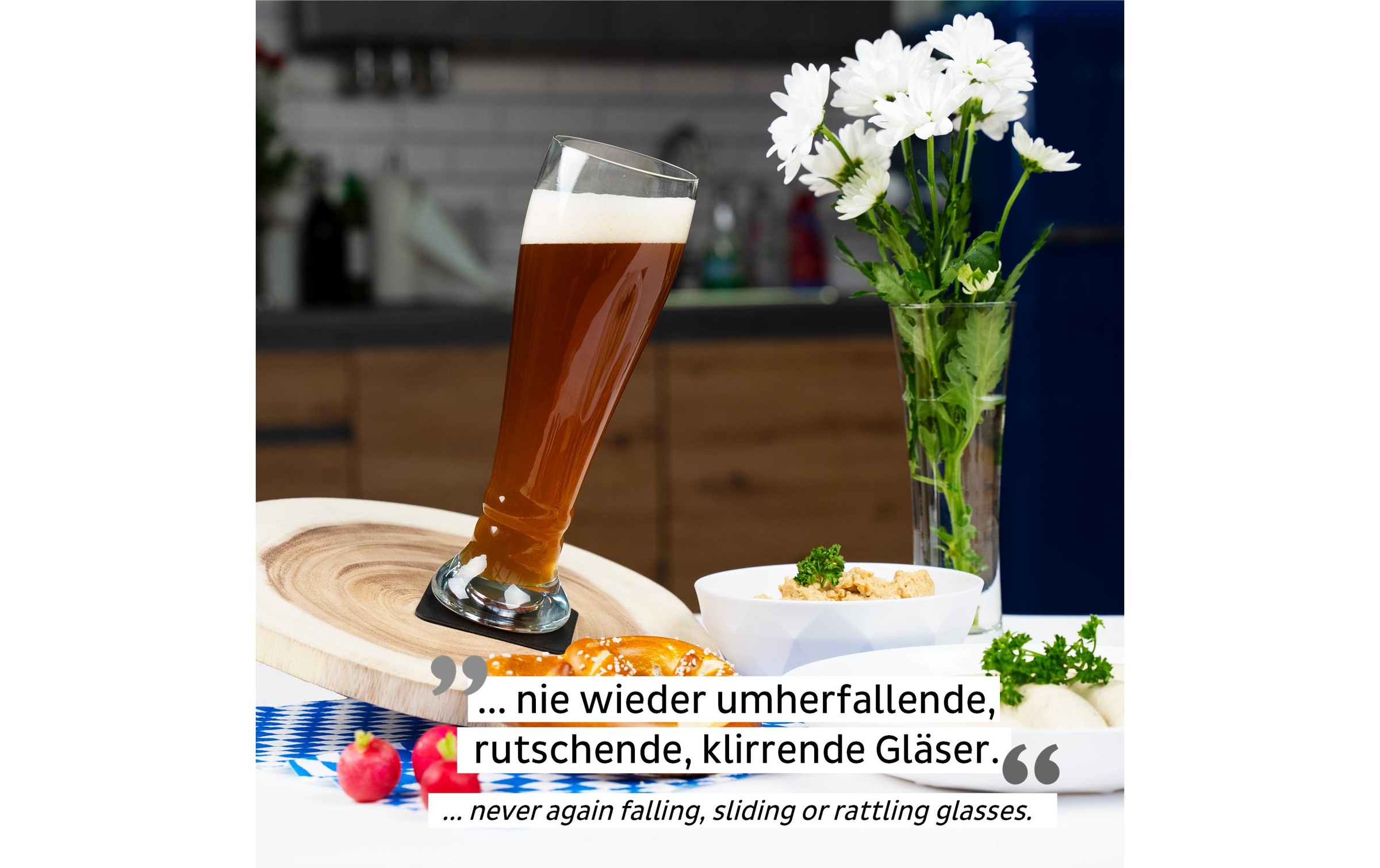 silwy MAGNETIC SYSTEM Bierglas »Weizenbier«