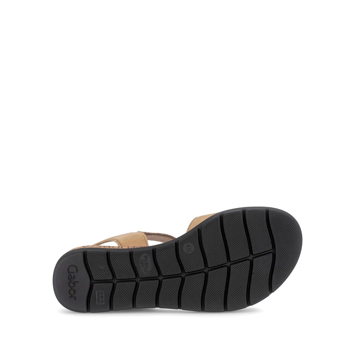 Gabor Comfort Wedge Sandal Silver 38.5 3