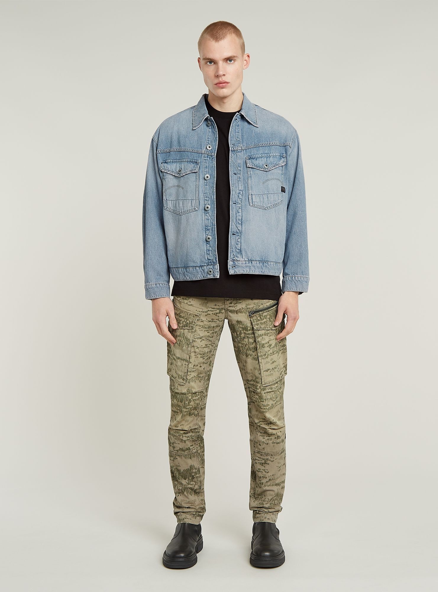 G-STAR Cargohose "Rovic Zip 3D Regular Tapered Hose" günstig online kaufen