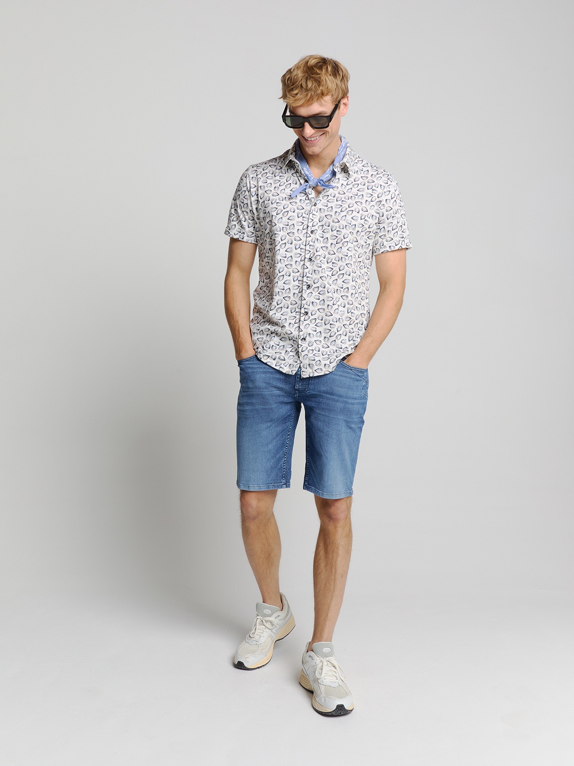 Thumbnail - NO EXCESS Langarmhemd "No Excess Jersey-Hemd"