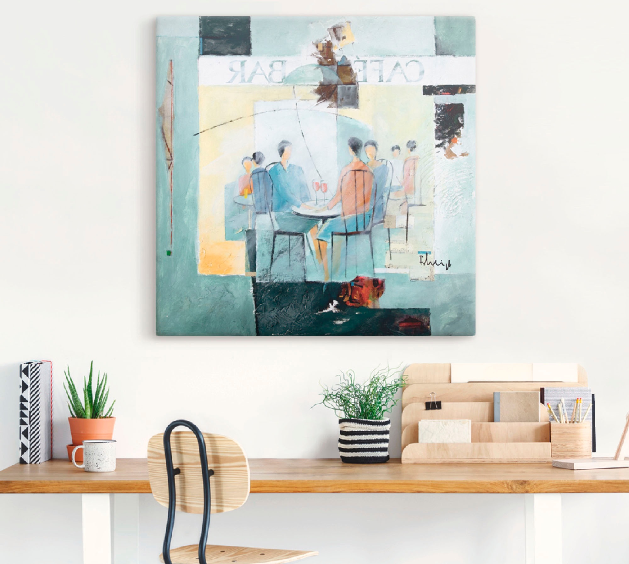 Artland Leinwandbild "Geschmack von Zitronen" Gruppen & Familien 1 Stk. tlg günstig online kaufen