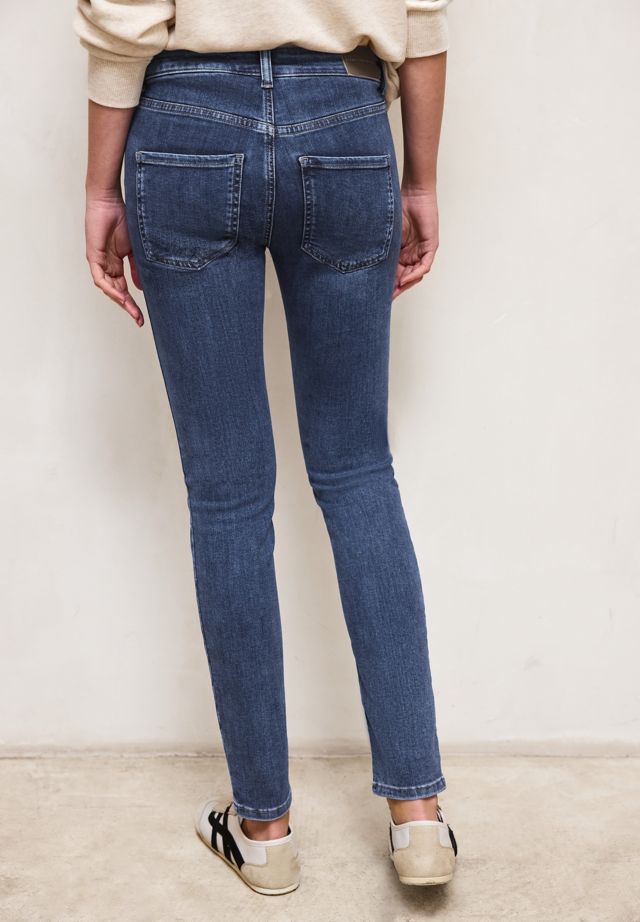 STREET ONE STUDIO Skinny-fit-Jeans Middle Waist