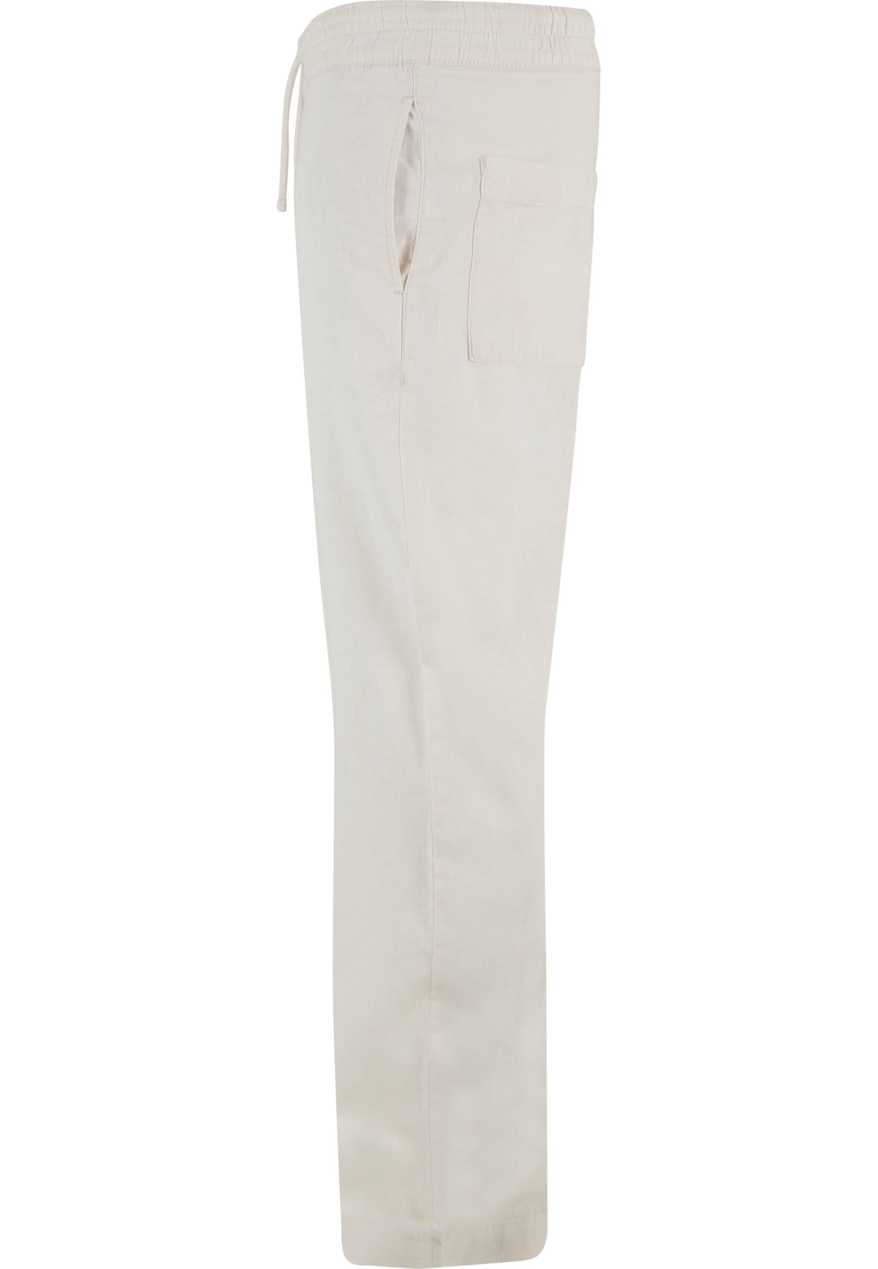 URBAN CLASSICS Stoffhose »Urban Classics Herren Loose Cotton Linen Pants«, (1 tlg.)