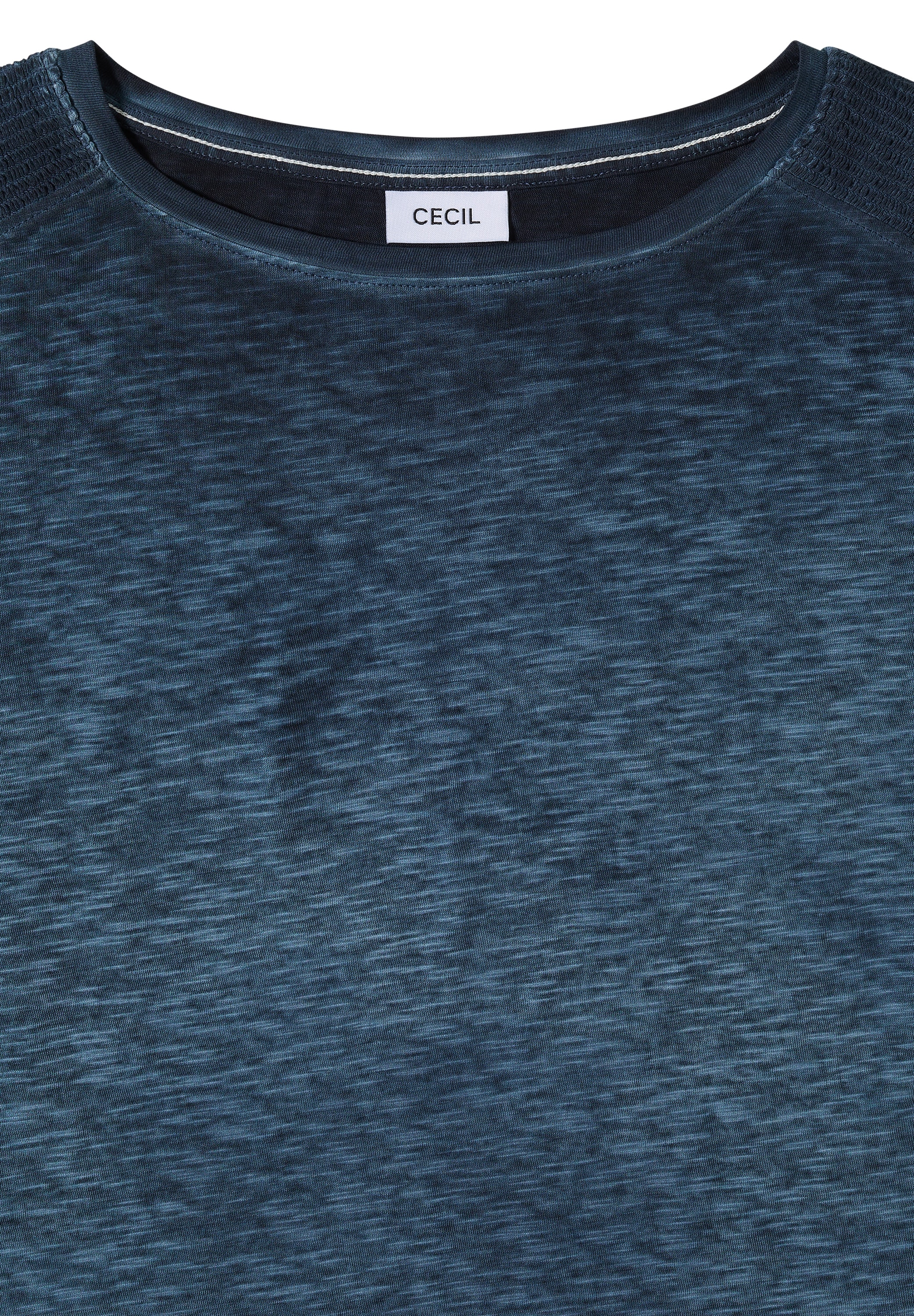 Cecil T-Shirt mit U-Boot-Ausschnitt
