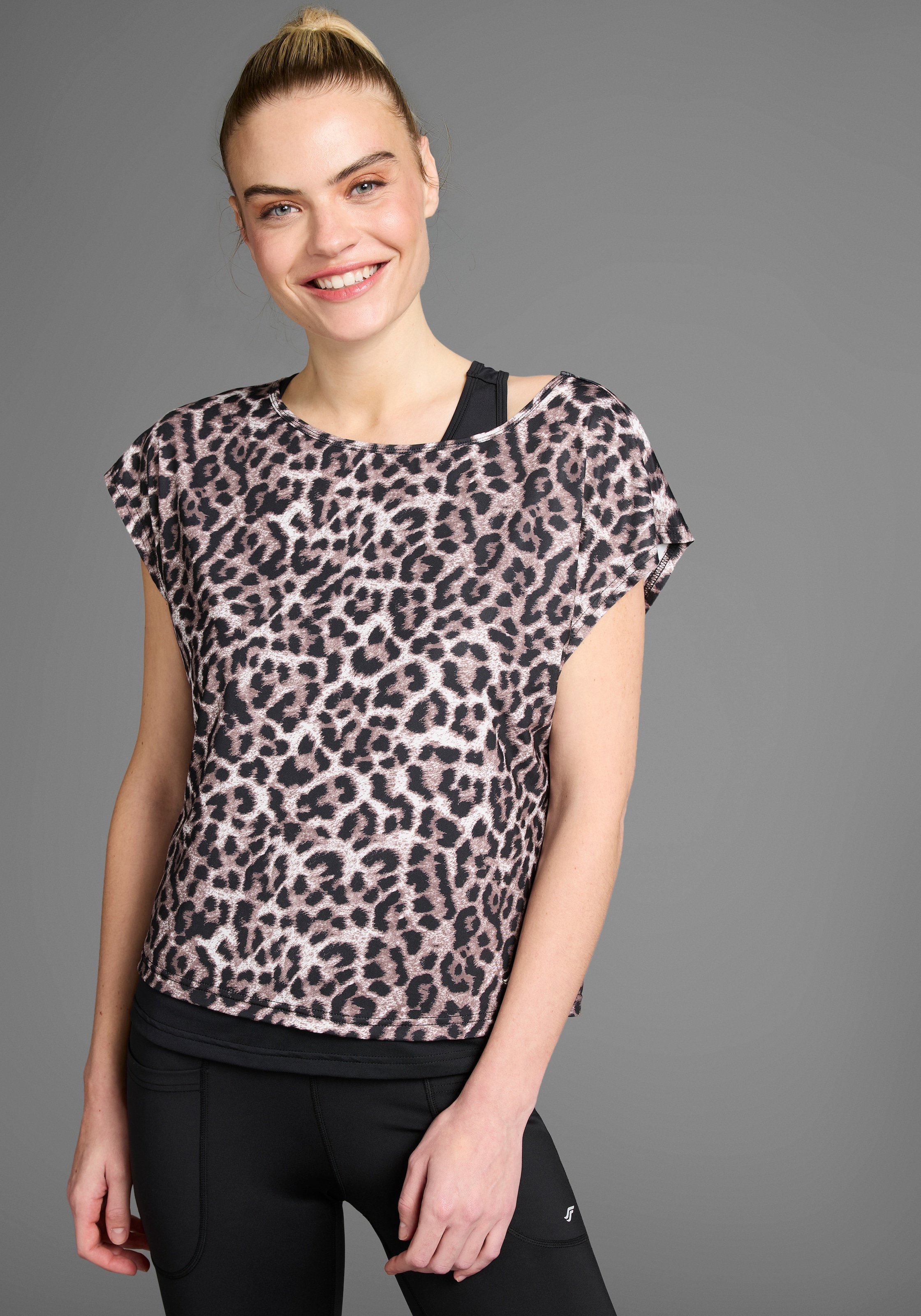 FAYN SPORTS Funktionsshirt, 2er Set, mit coolem Print und Top auch in große günstig online kaufen