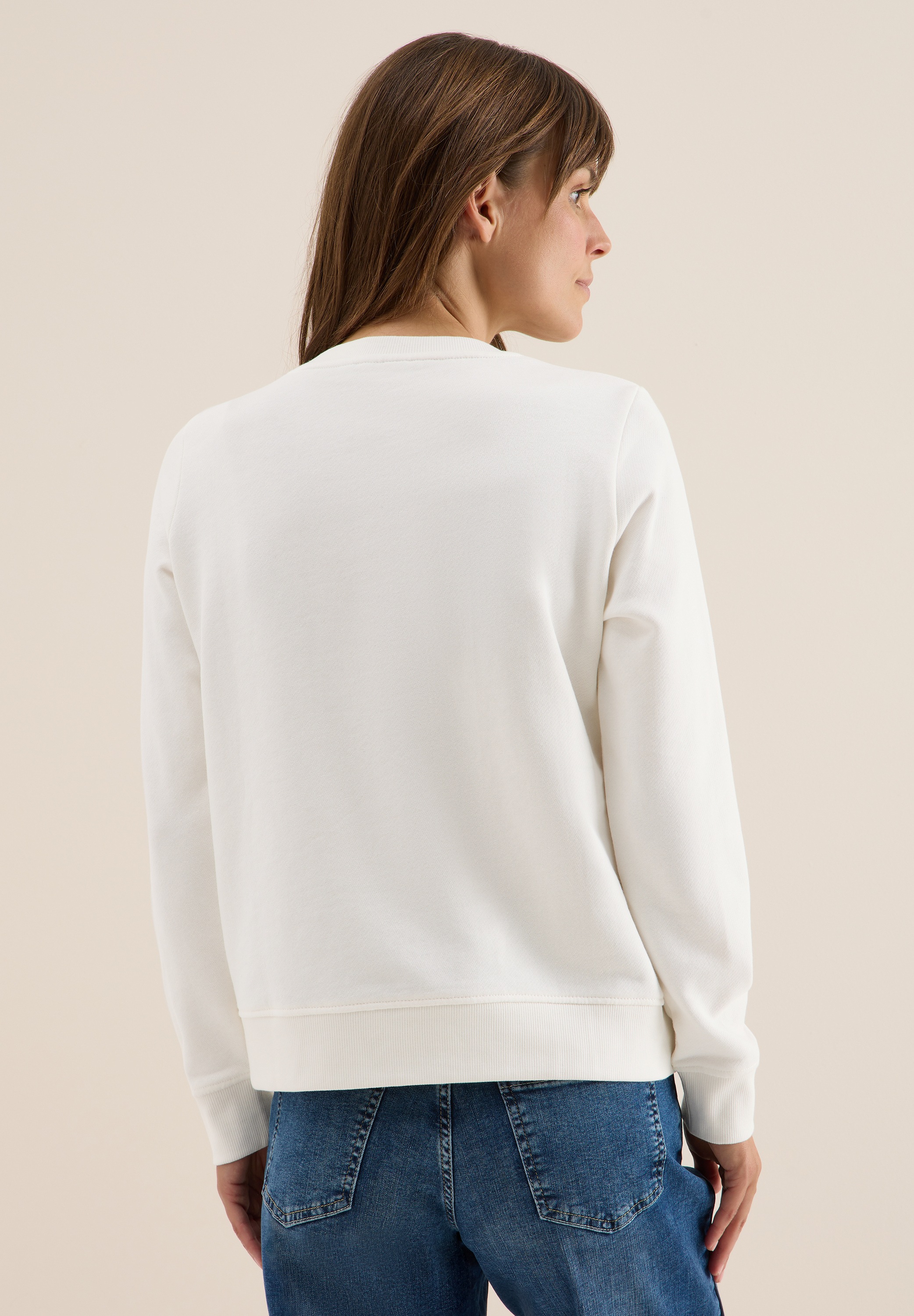 Cecil Sweatshirt, aus reiner Baumwolle