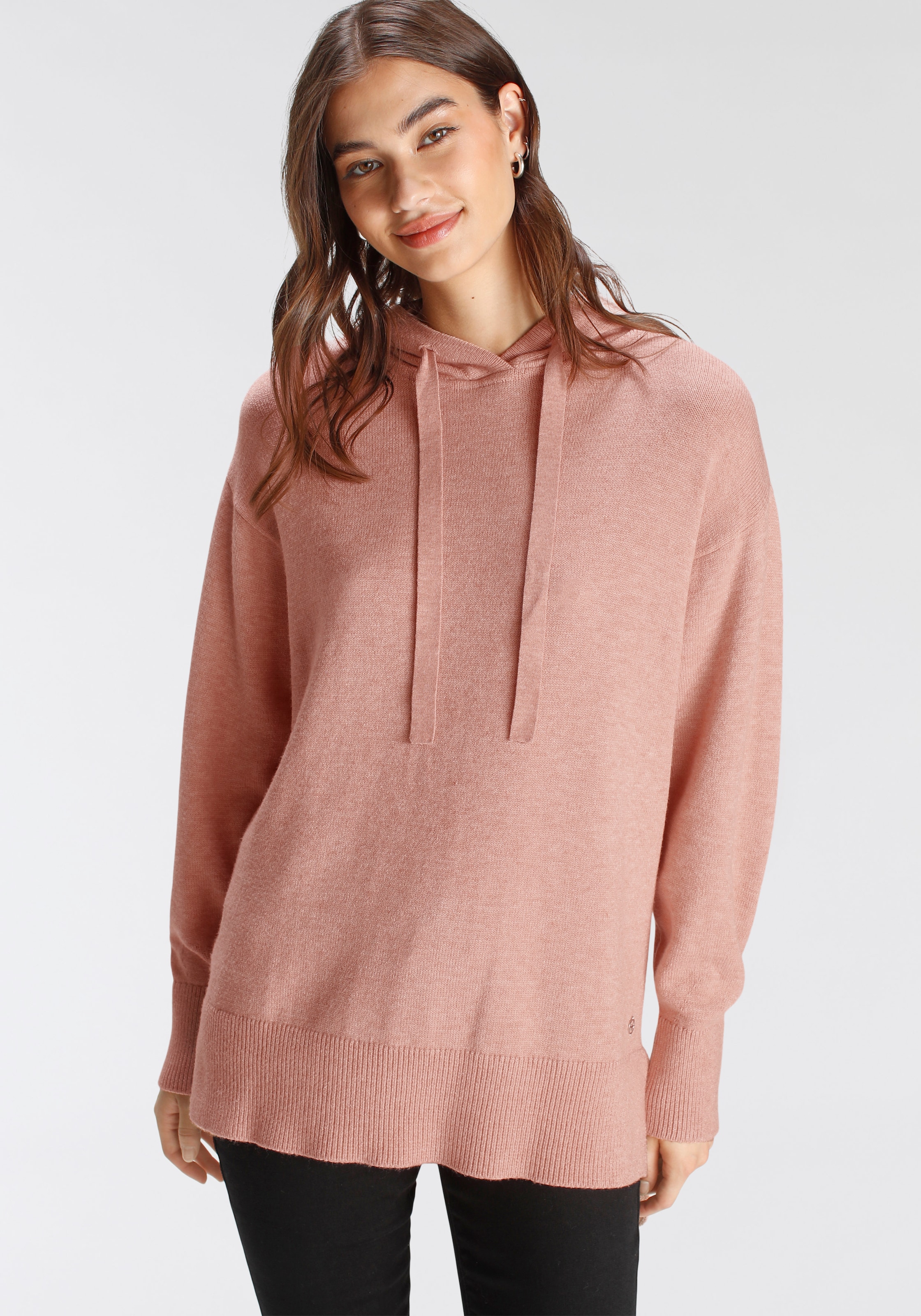 Tamaris Kapuzenpullover, im Oversized-Look günstig online kaufen