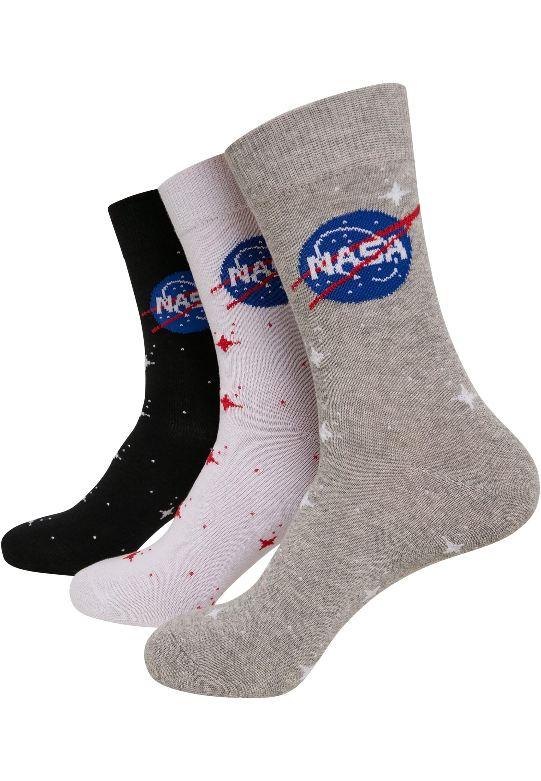 MisterTee Strümpfe »MisterTee Unisex NASA Insignia Socks 3-Pack«, (1 Paar)