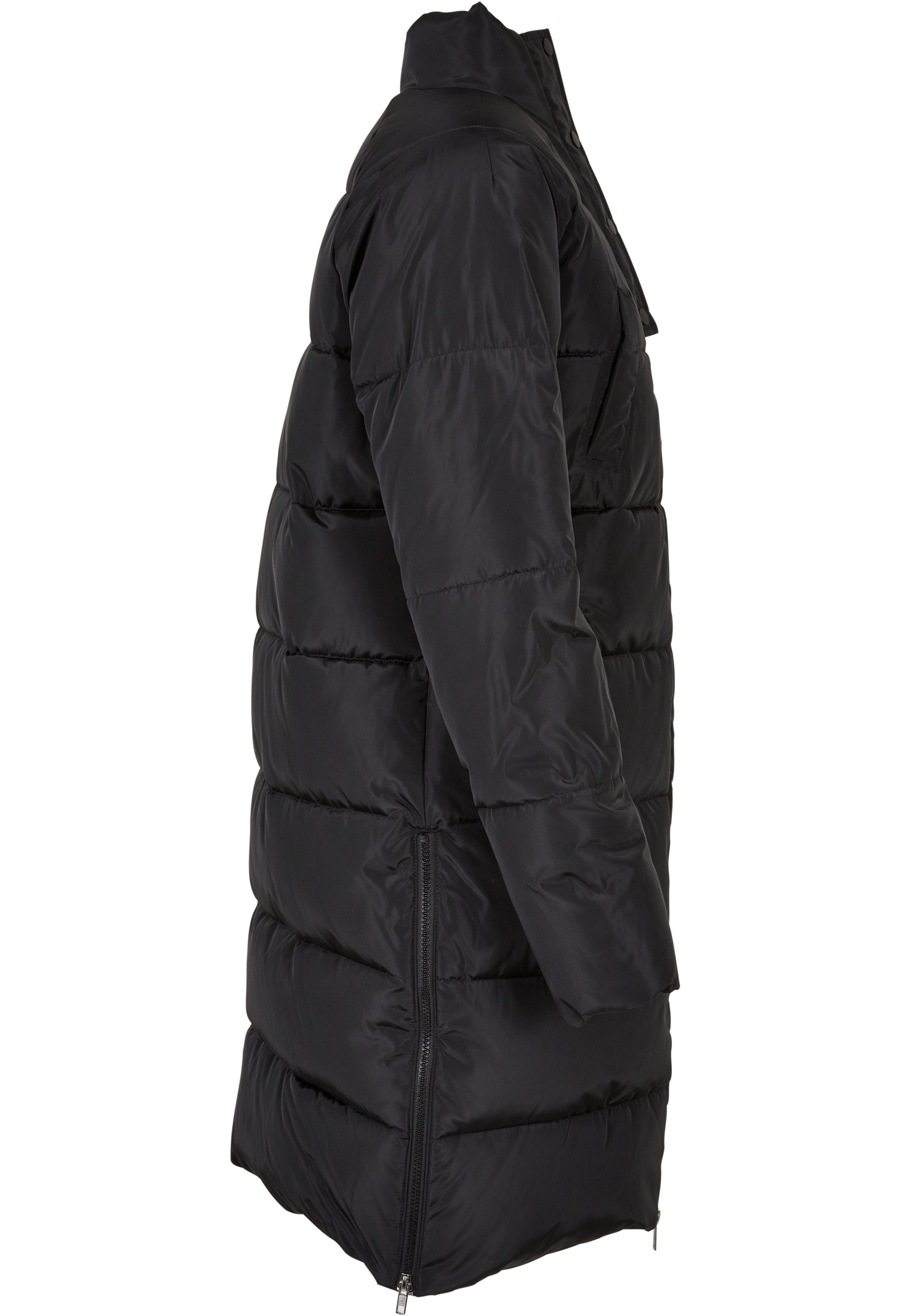 Ladies black puffa on sale coat