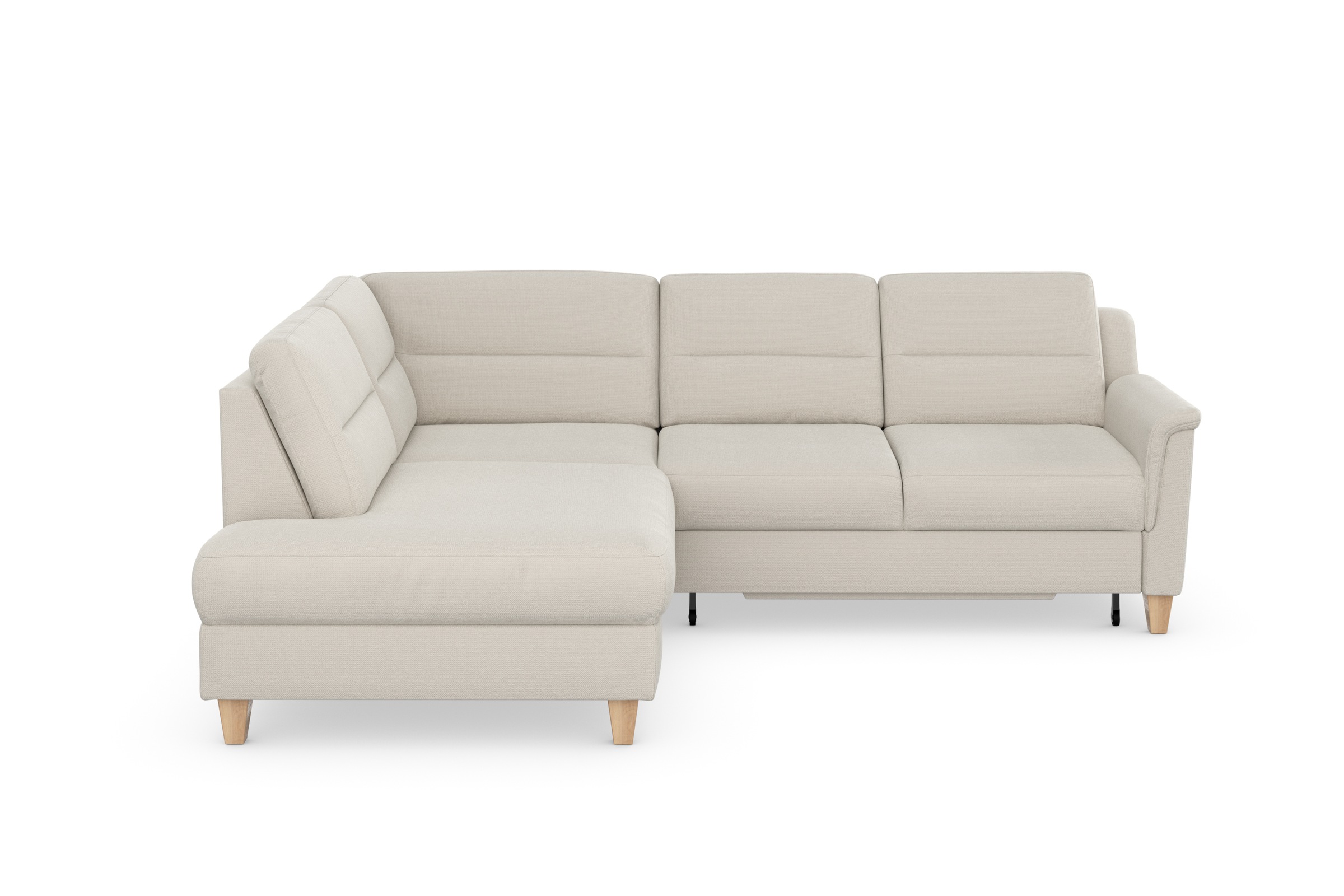 sit&more Ecksofa "Farö L-Form", inklusive Federkern, wahlweise mit Bettfunk günstig online kaufen