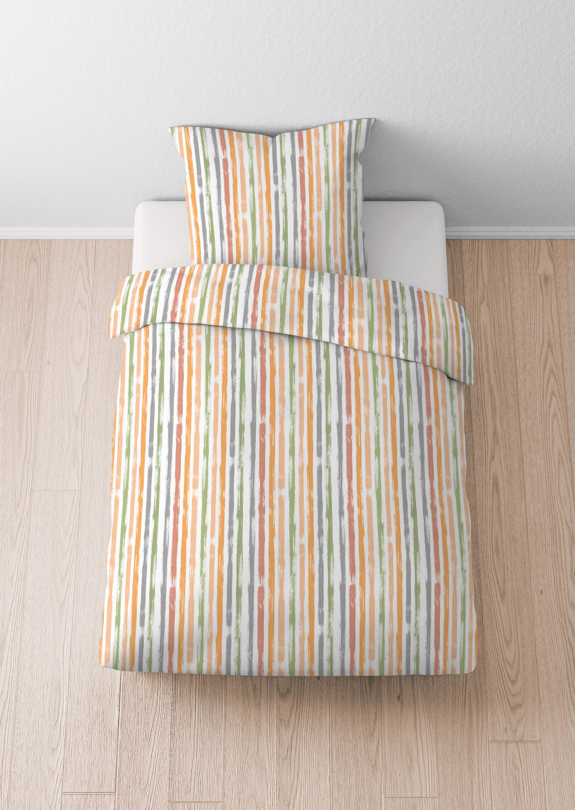 Castell - Markenbettwäsche Bettwäsche "0020372" 2 Stk. absolut bügelfrei, 1 günstig online kaufen