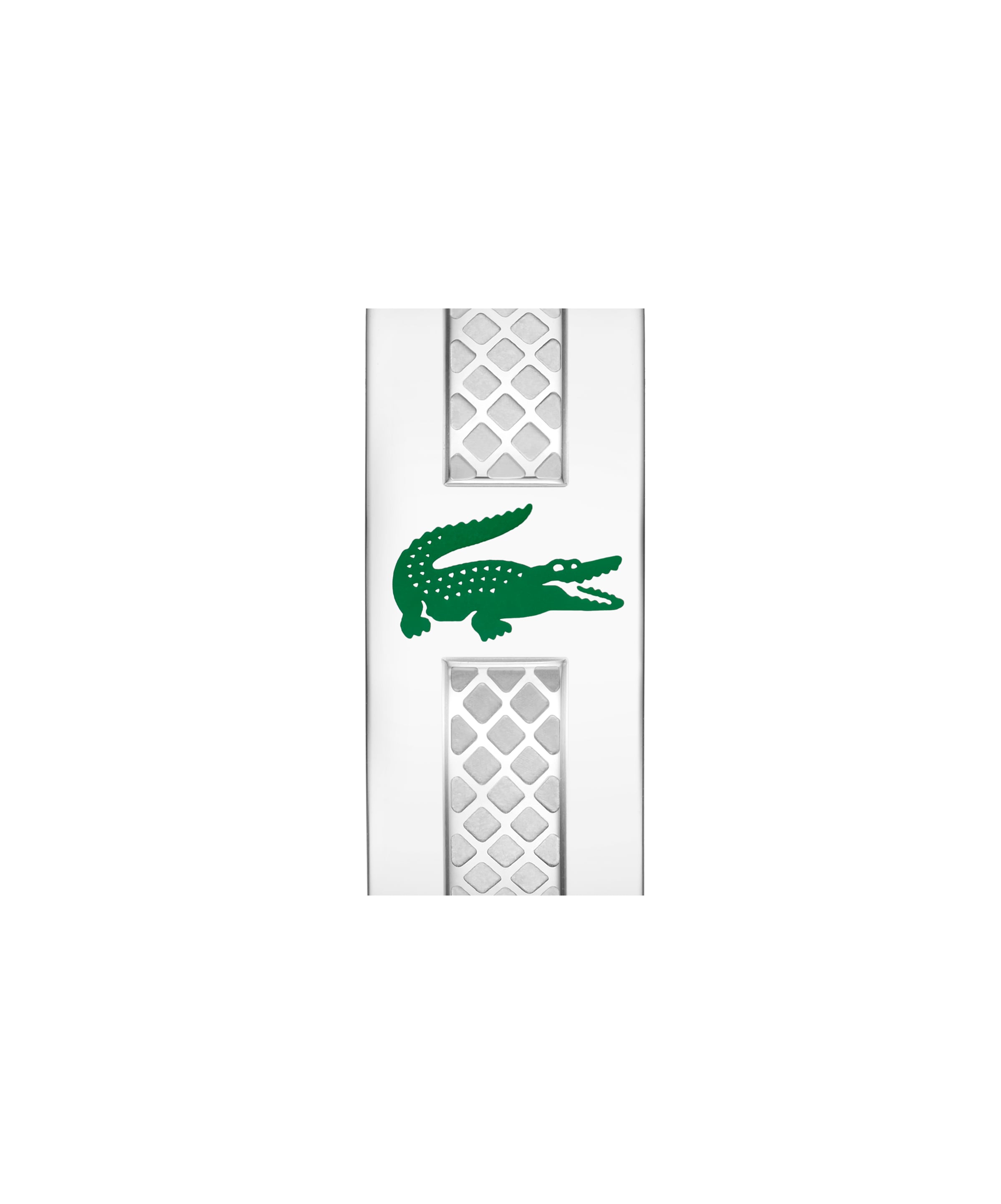 Lacoste Paar Creolen »STENCIL« Emaille