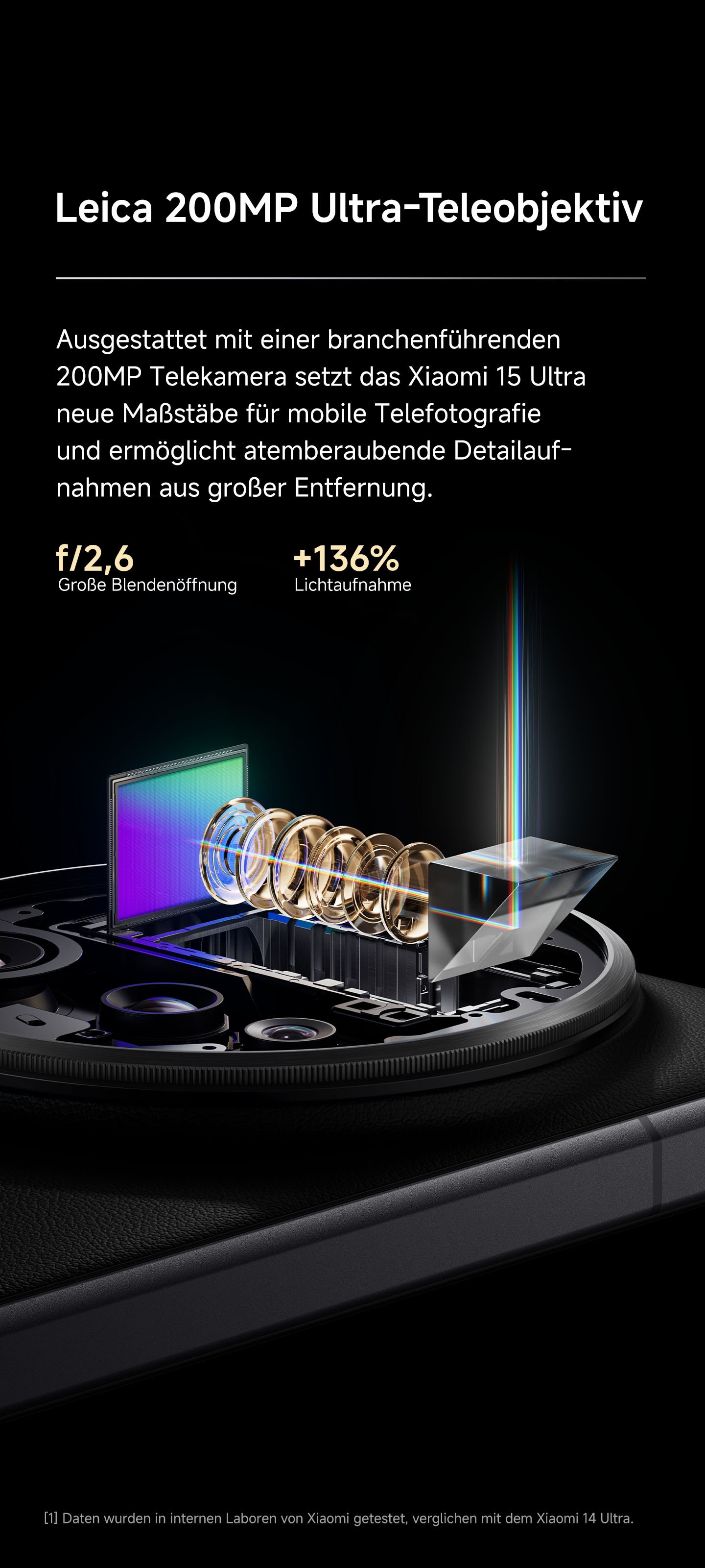 Xiaomi Smartphone »15 Ultra«, schwarz