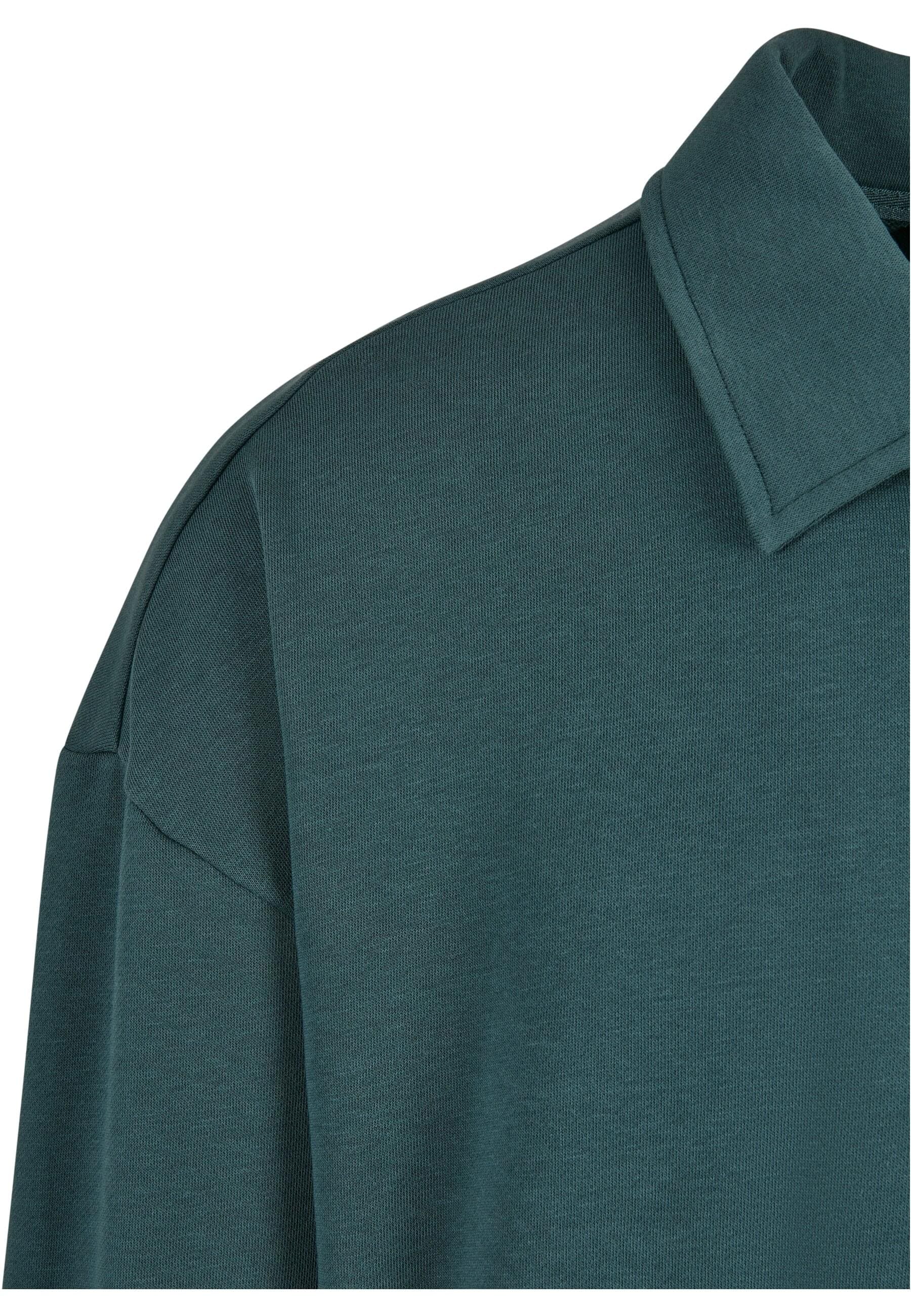 URBAN CLASSICS Rundhalspullover »Urban Classics Herren Shirt Collar Crew«, (1 tlg.)