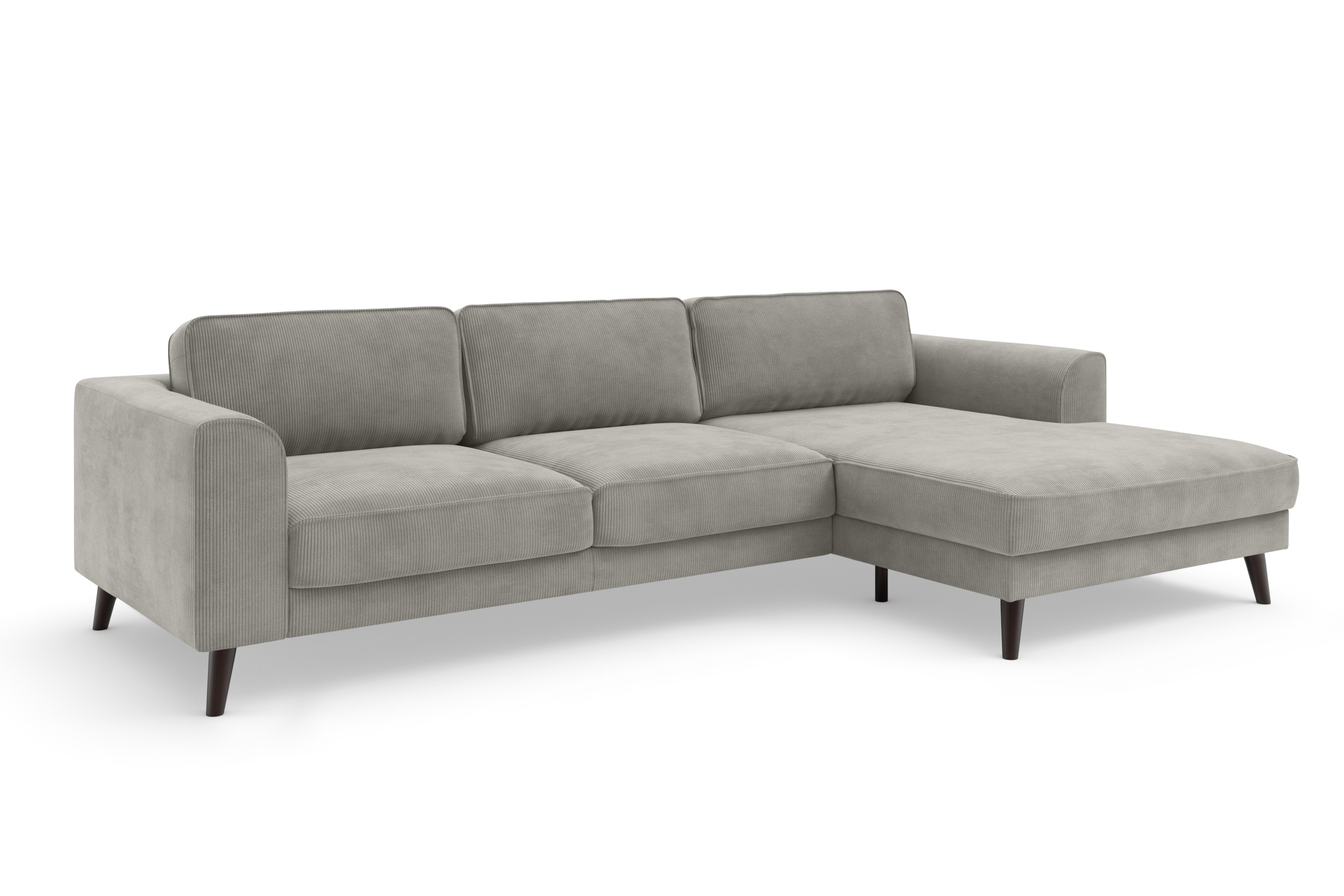 Thumbnail - TRENDMANUFAKTUR Ecksofa "Lumber Jack, elegantes Designsofa, zeitlos modern, hoher Sitzkomfort", wahlweise mit Bettfunkti...