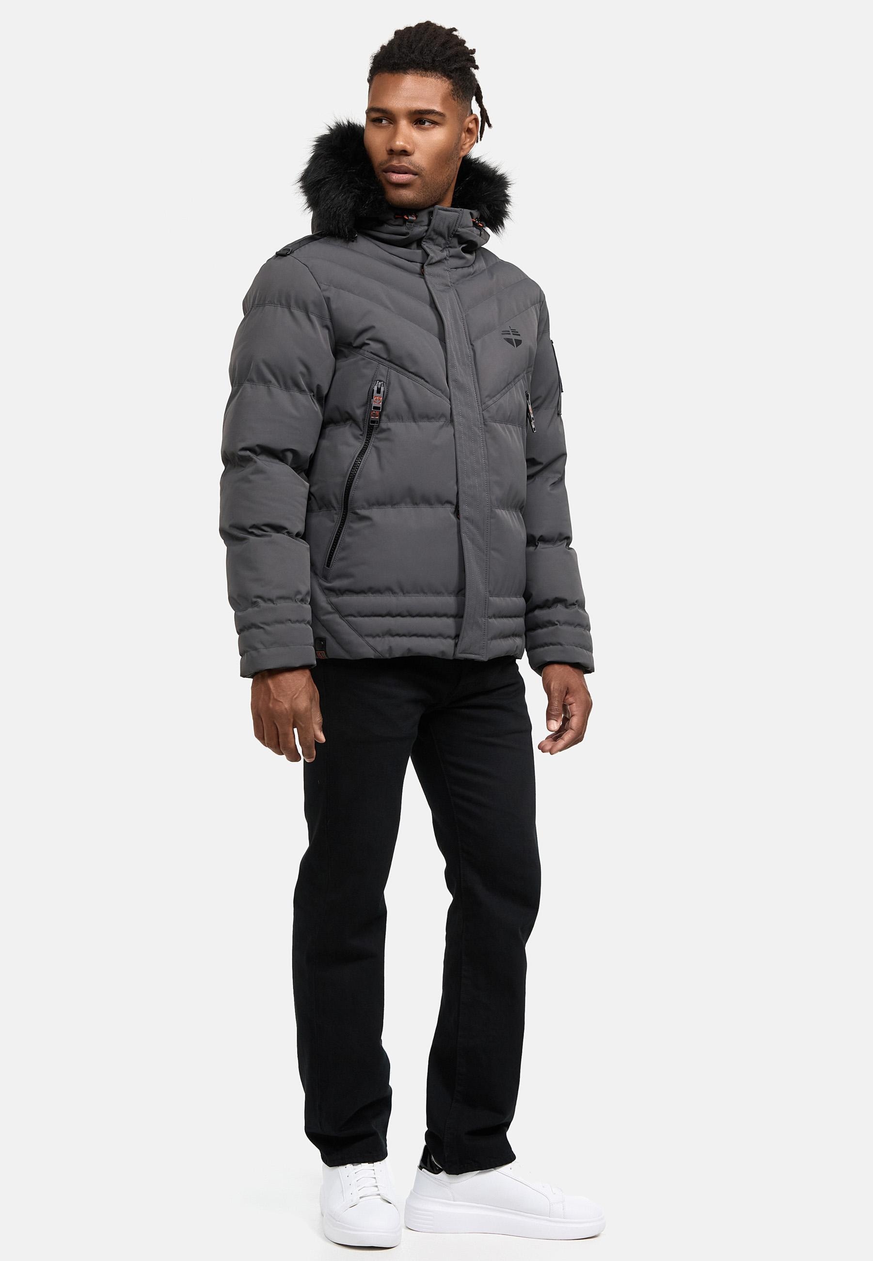 Stone Harbour Steppjacke »Romaan«, mit Kapuze, gesteppte Winterjacke mit Kapuze