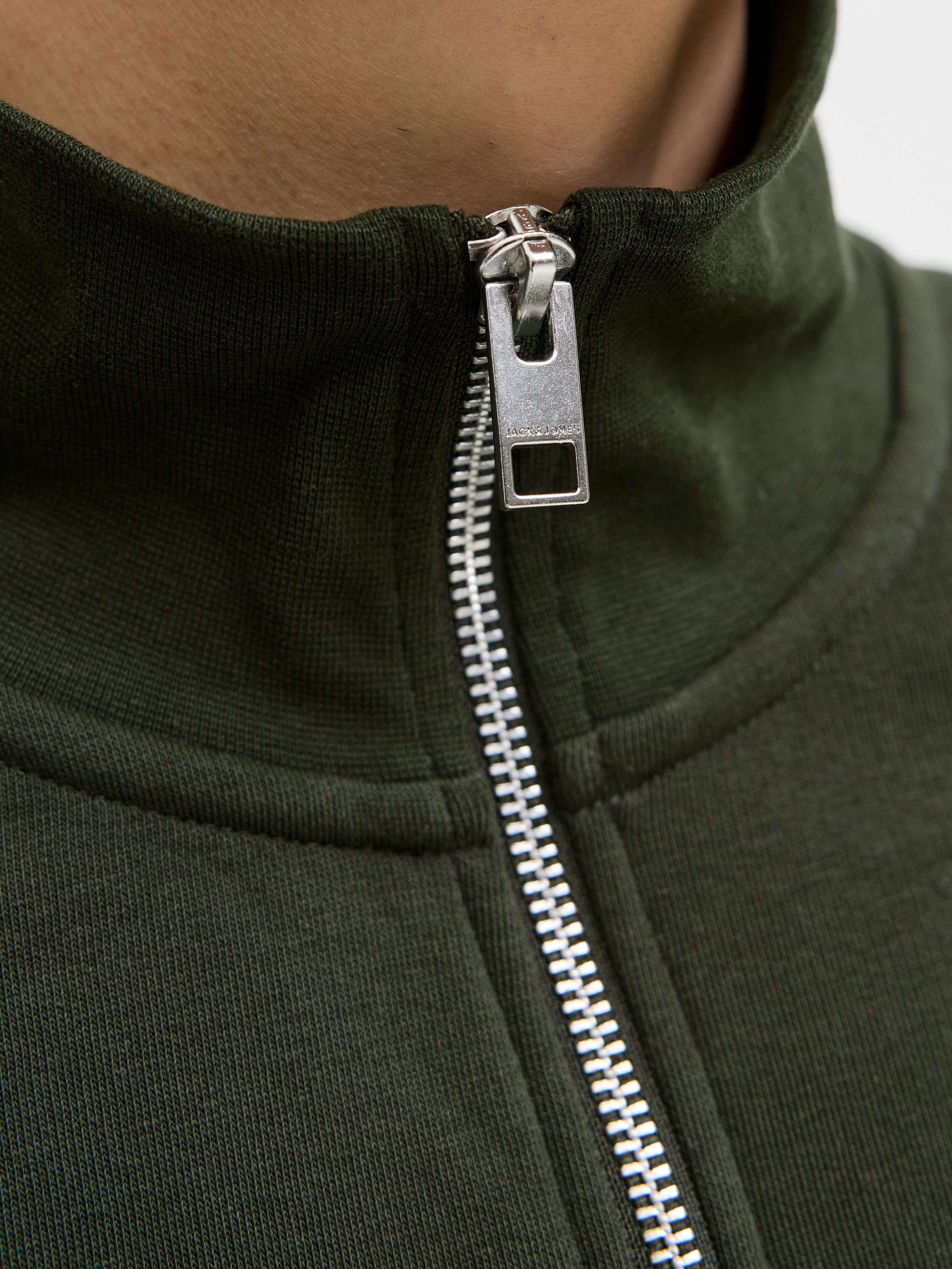 Jack & Jones PlusSize Sweatshirt "JJESOHO SWEAT QUARTER ZIP HN NOOS PLS" günstig online kaufen