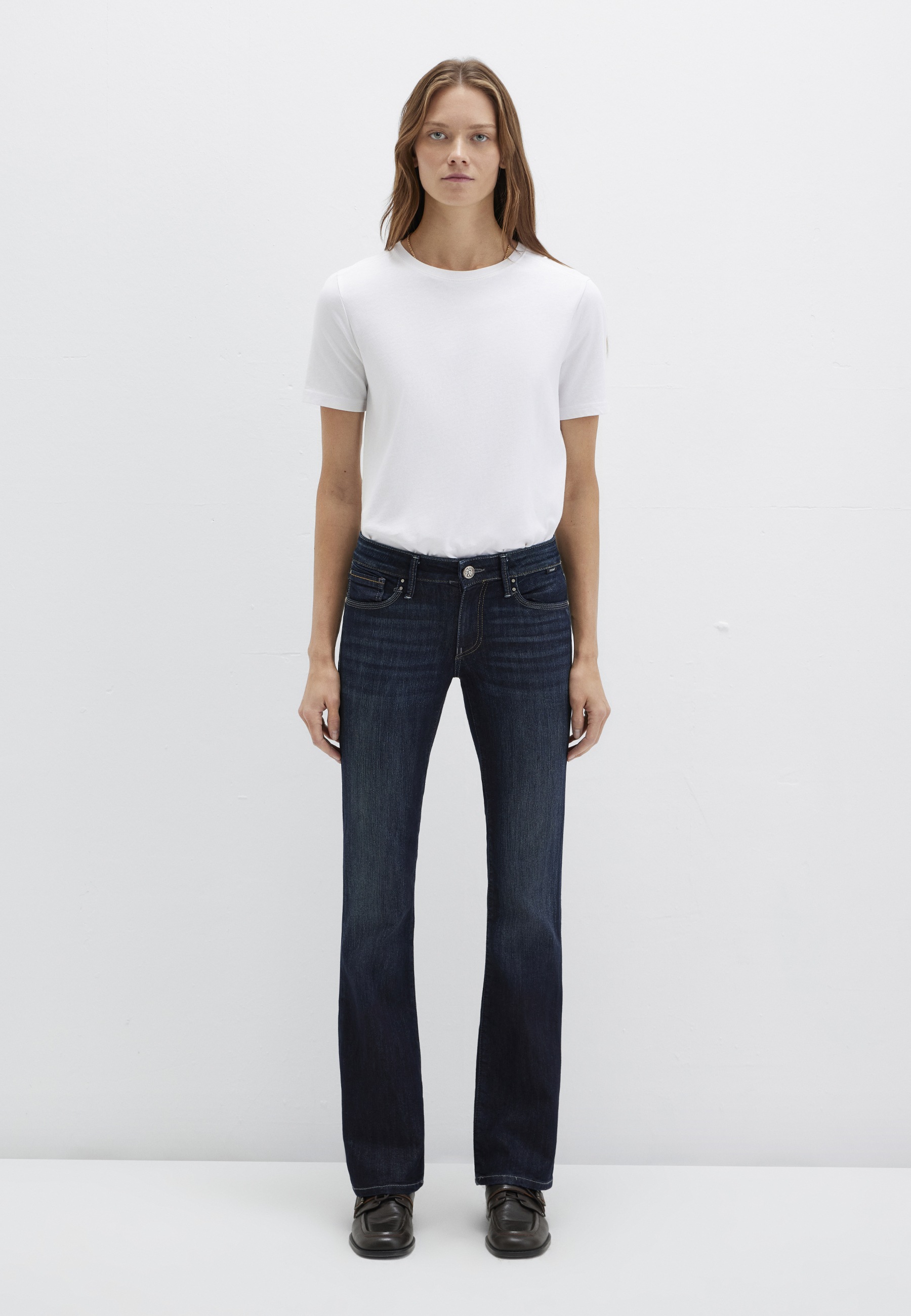 Thumbnail - Mavi Bootcut-Jeans "BELLA MID-RISE" Bootcut Jeans