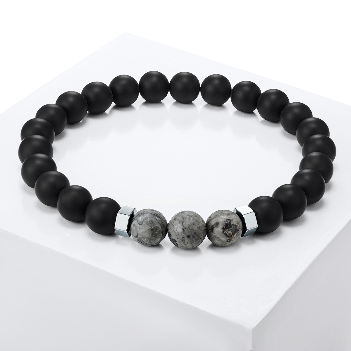 True Rebels Armband »LL984« mit Edelsteinen