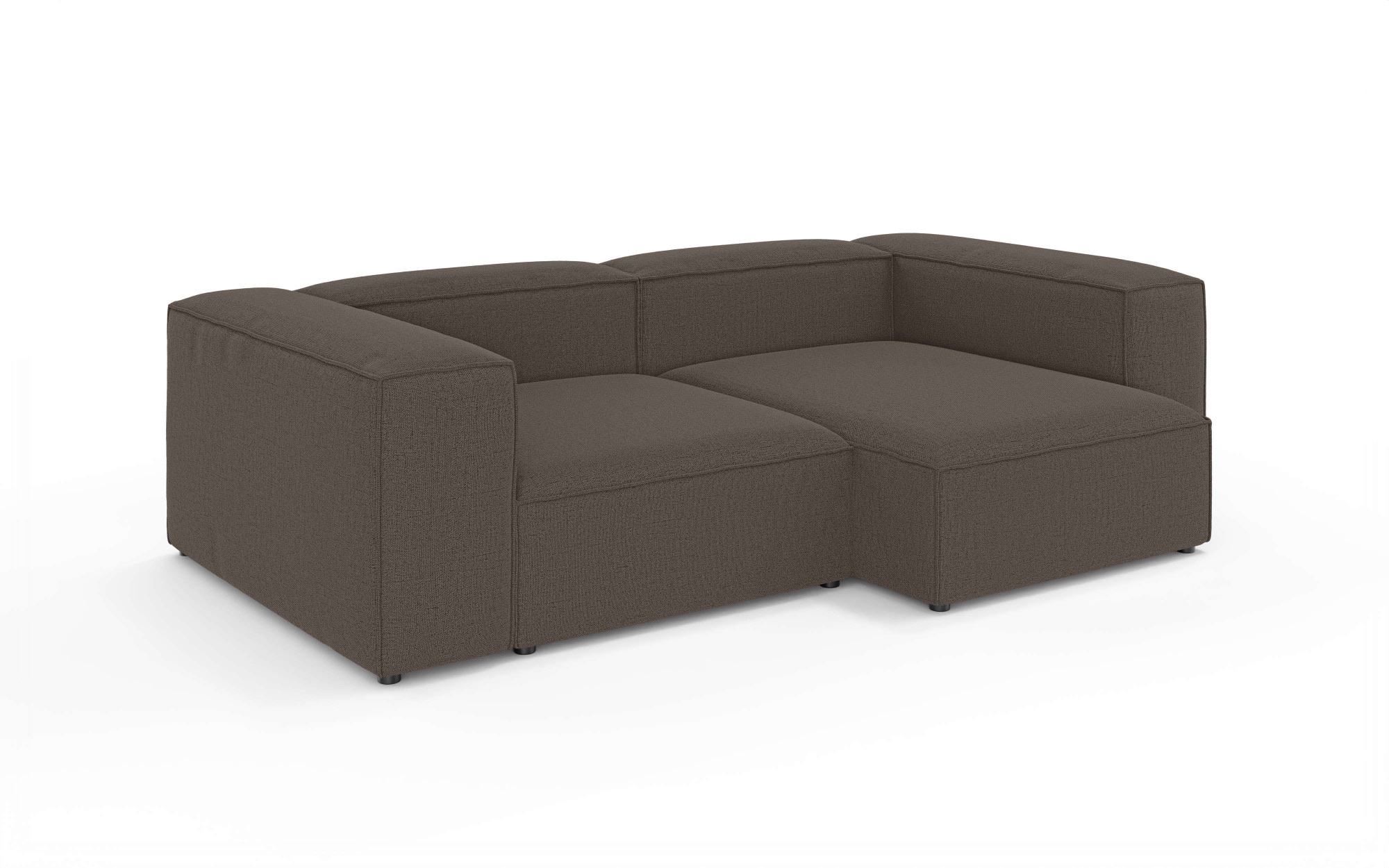 INOSIGN Ecksofa »XL HAILY L-Form, Modularsofa extra tief, Maße B/T/H: 260/160/72 cm«, als Modul oder separat verwendbar, für individuelle Zusammenstellung