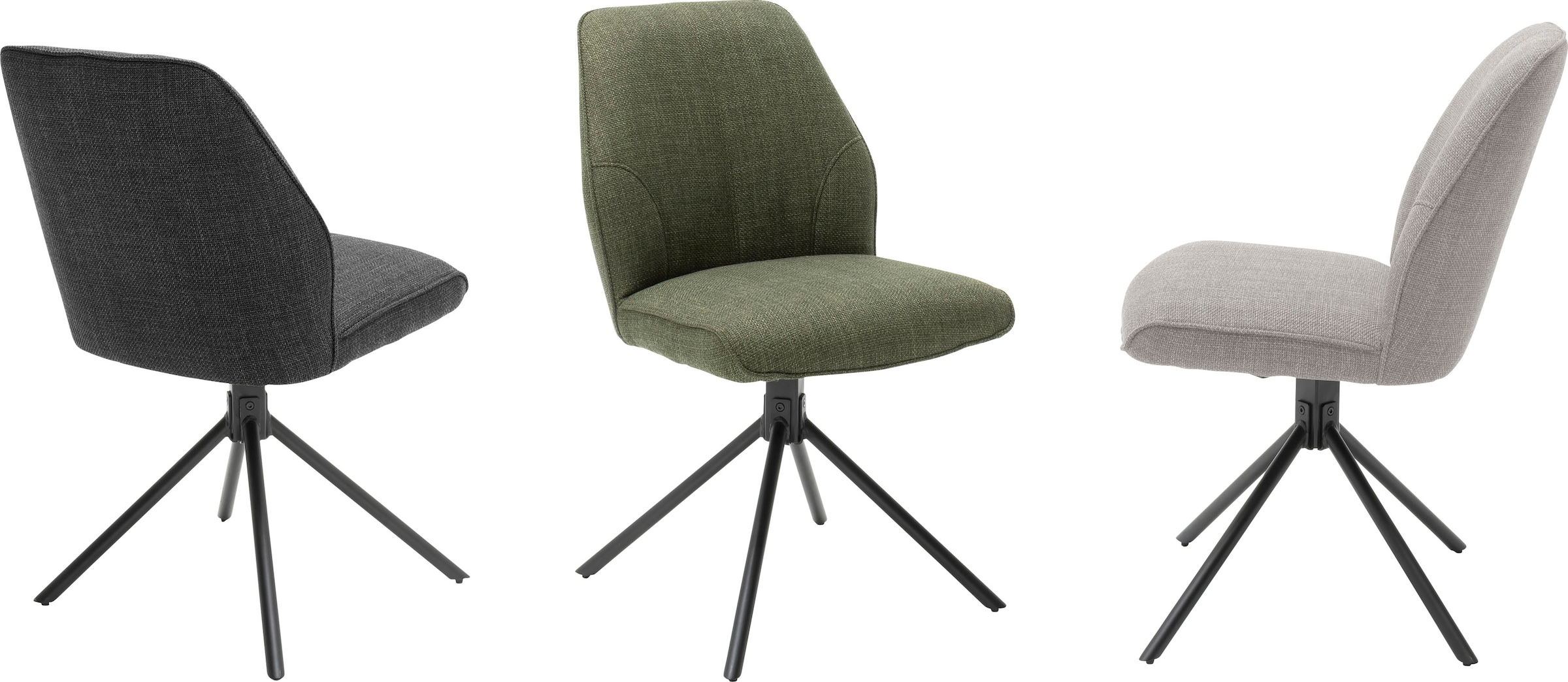 MCA furniture 180°drehbar BAUR »Pemba«, 120 bis 4-Fußstuhl kg St., mit (Set), belastbar | Stuhl 2 Nivellierung, 2er-Set, kaufen