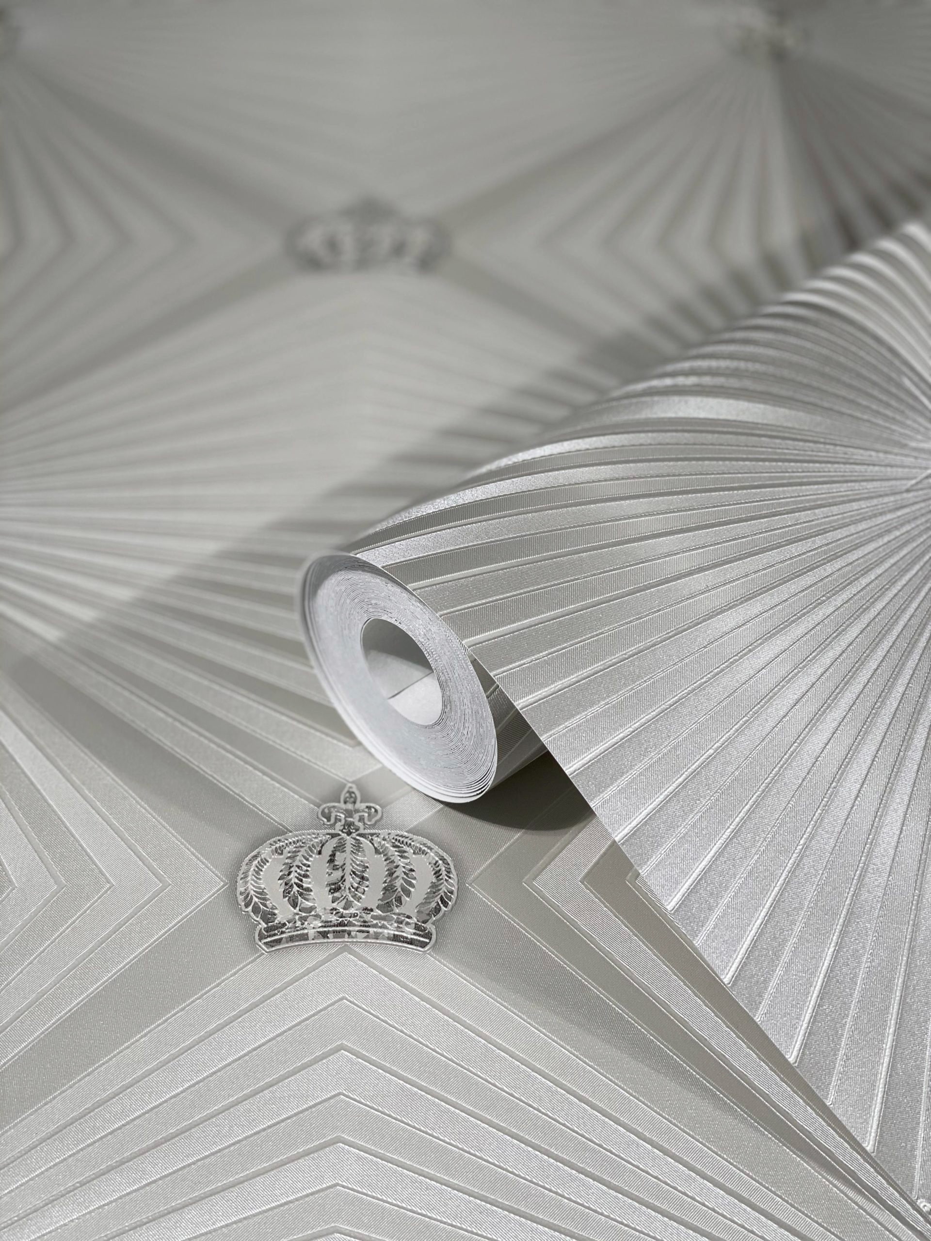 Glööckler Vliestapete, Glitzermuster-Motiv-glänzend, moderne Tapete für Wohnzimmer Schlafzimmer Küche