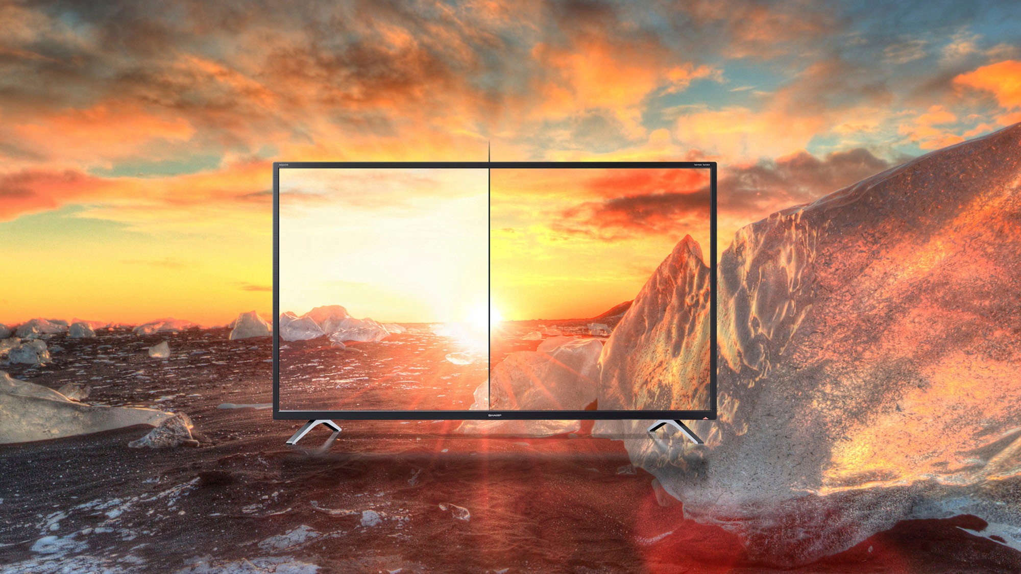 Sharp LED-Fernseher »4T-C50FNx«, 4K Ultra HD, Android TV-Smart-TV