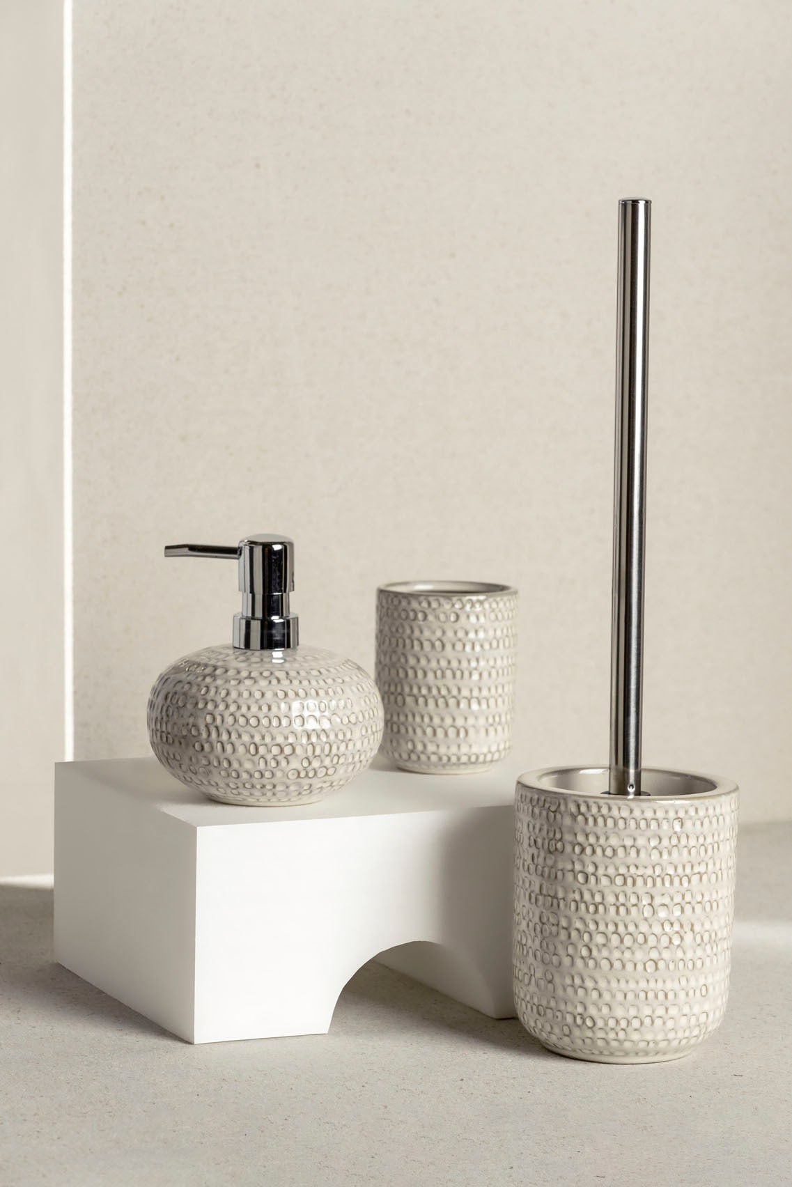 WENKO WC-Garnitur »Pergole«, aus Keramik, aus hochwertiger Keramik | BAUR