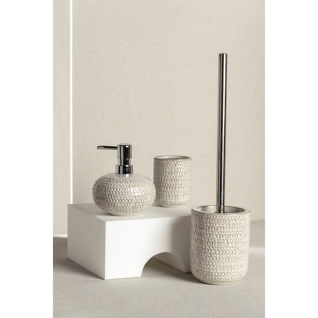 WENKO WC-Garnitur »Pergole«, aus Keramik, aus hochwertiger Keramik | BAUR