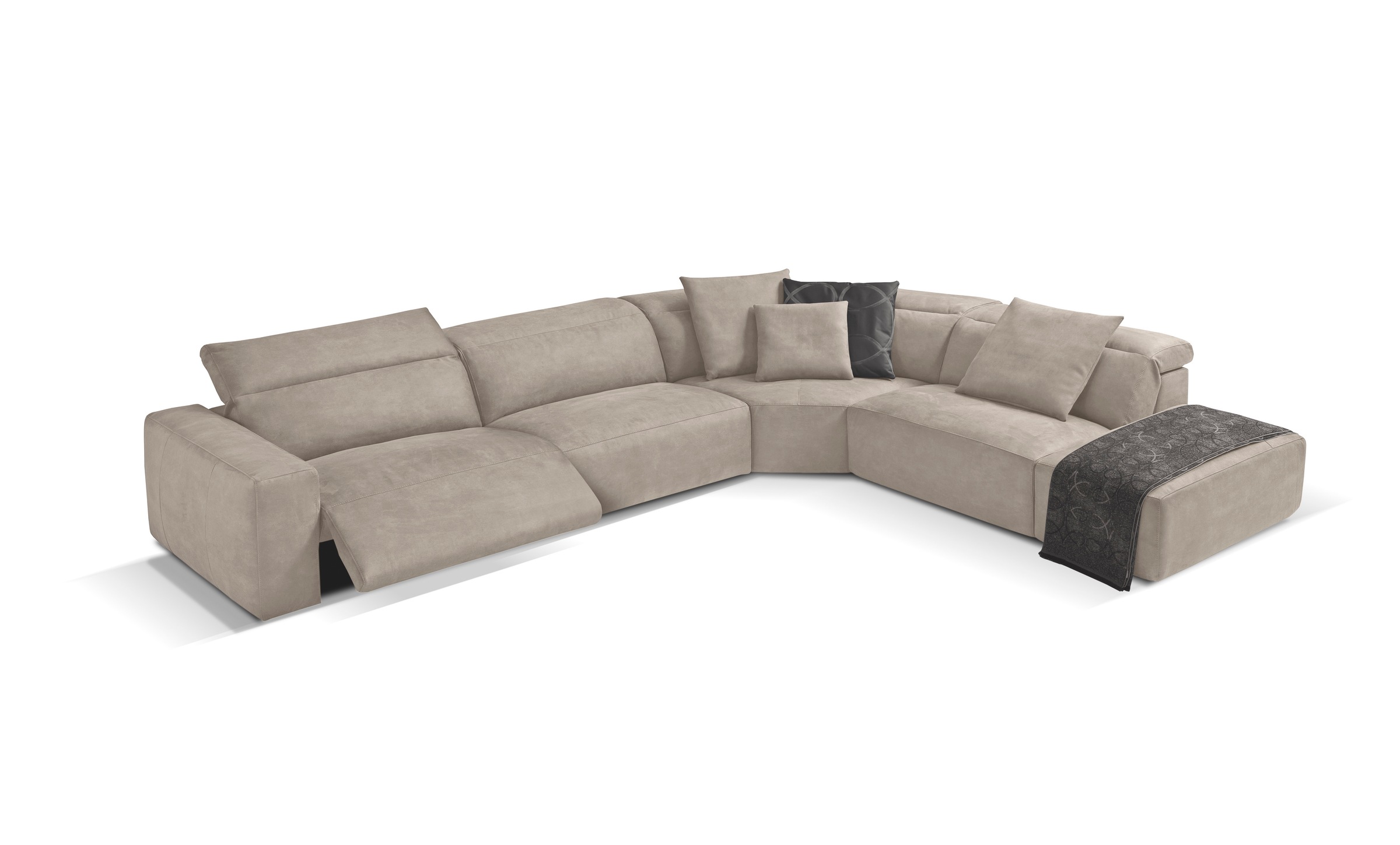 Egoitaliano Ecksofa "Beverly, extravangantes Designsofa mit erstklassigem S günstig online kaufen