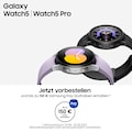 Samsung Smartwatch »Galaxy Watch 5 Pro 45mm LTE«, (Wear OS by Samsung Fitness Uhr, Fitness Tracker, Gesundheitsfunktionen)