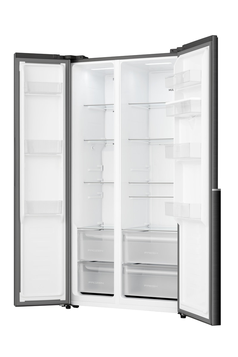 GORENJE Side-by-Side »NRS917E41BXWD« 178,6 cm hoch 91,1 cm breit Wasserspender mit Tank, NoFrostPlus, 541 Liter Volumen