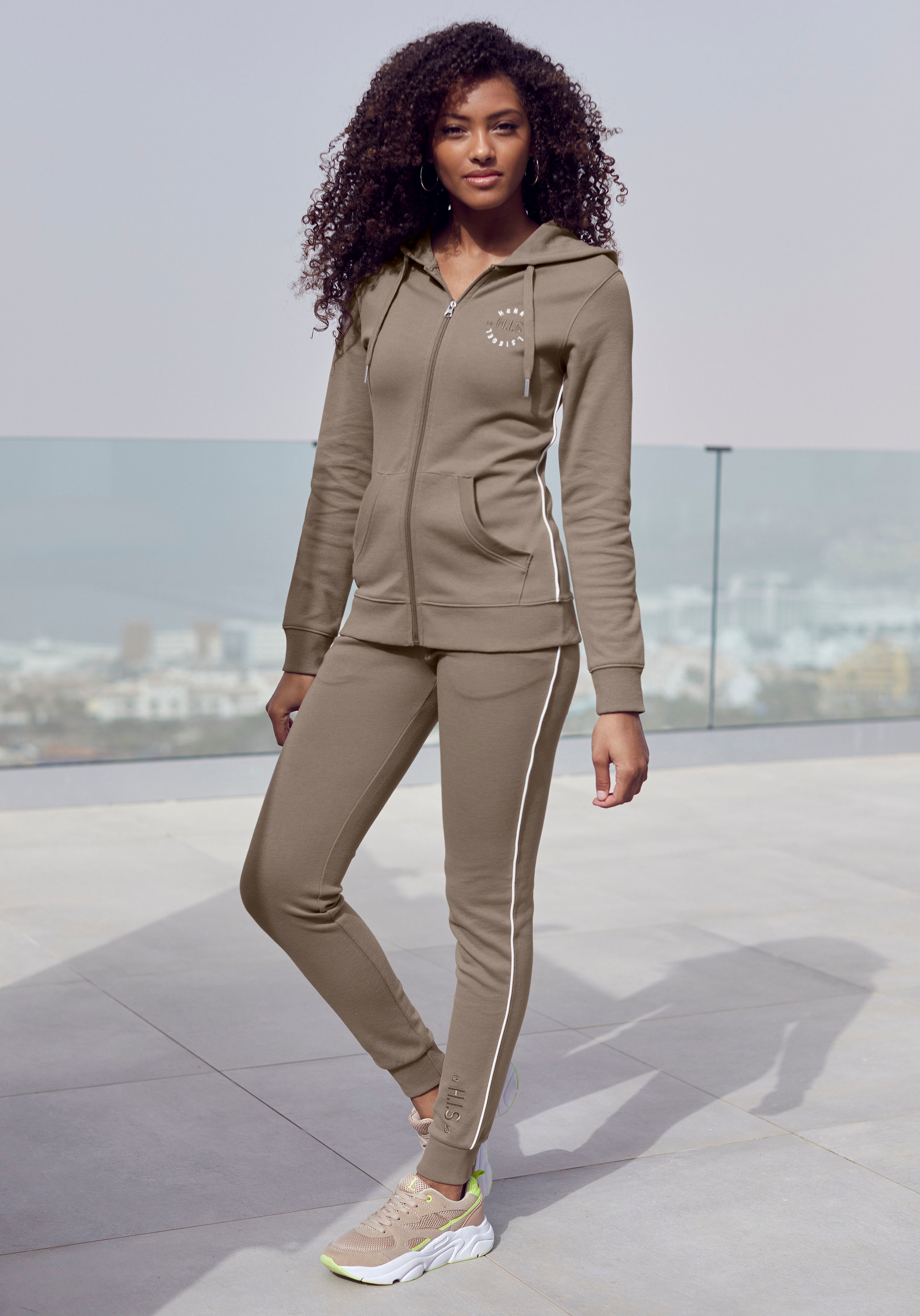 Thumbnail - H.I.S Sweathose mit seitlichem Piping und Taschen, Loungewear